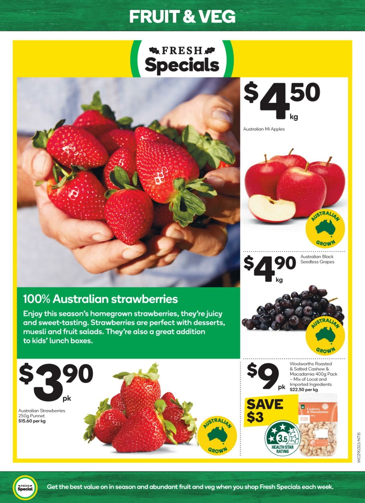 Catalogue Woolworths 29.03.2023 - 04.04.2023