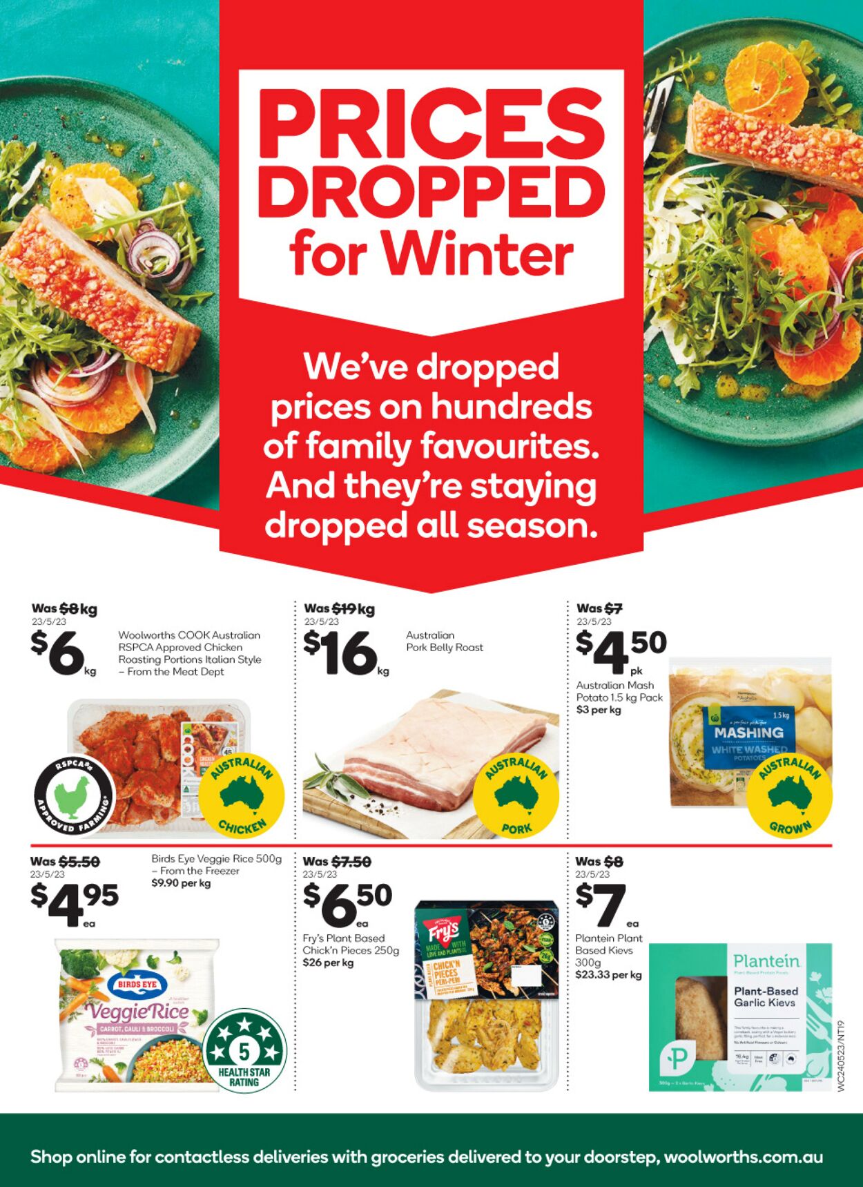 Catalogue Woolworths 24.05.2023 - 30.05.2023