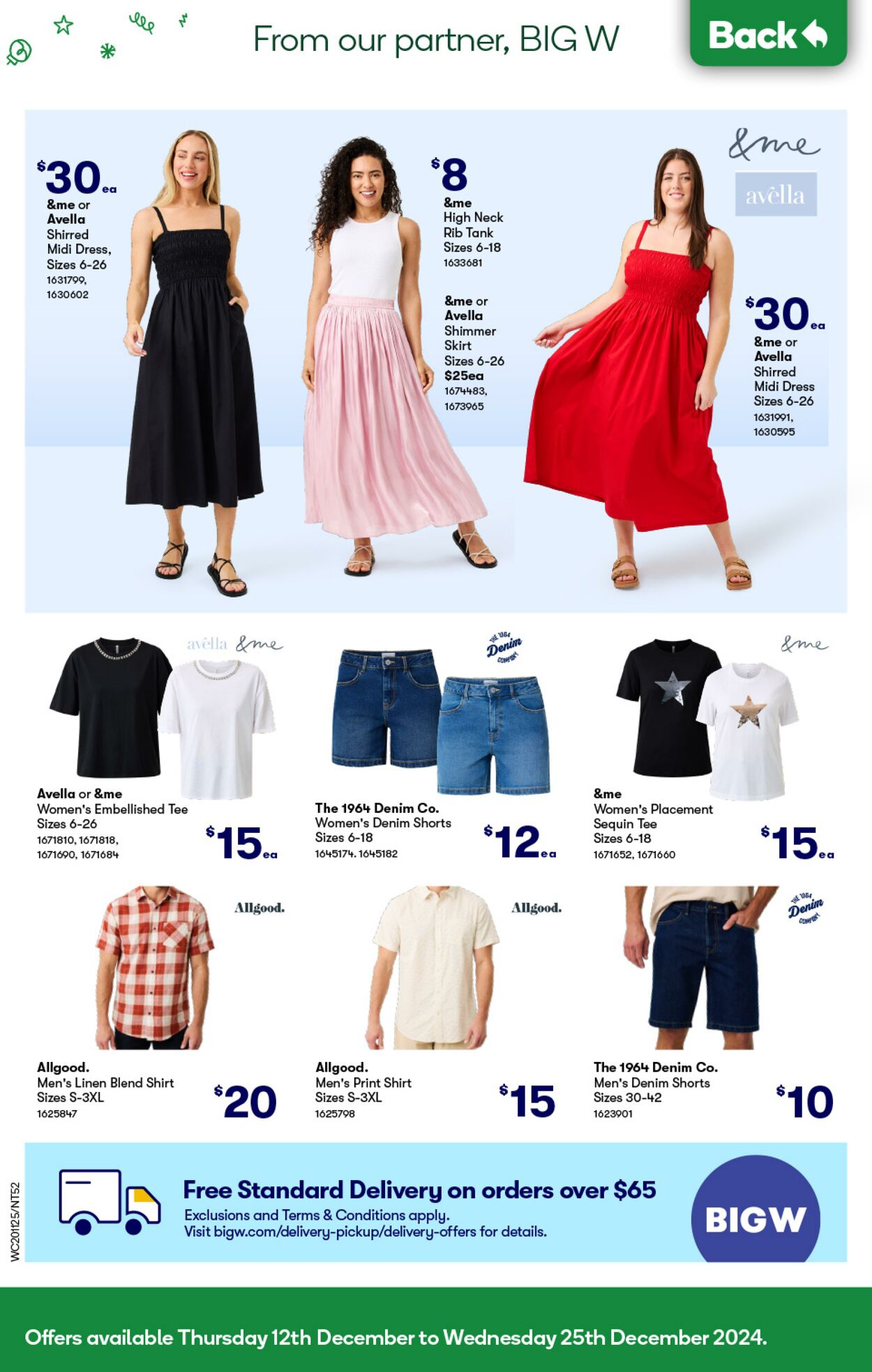 Catalogue Woolworths 11.12.2024 - 17.12.2024