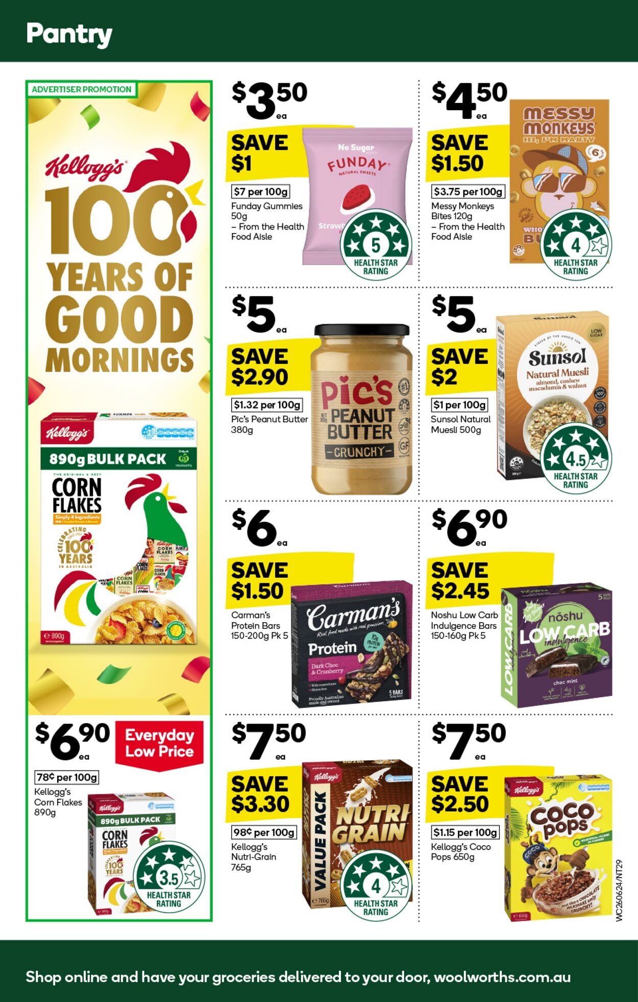 Catalogue Woolworths 26.06.2024 - 02.07.2024