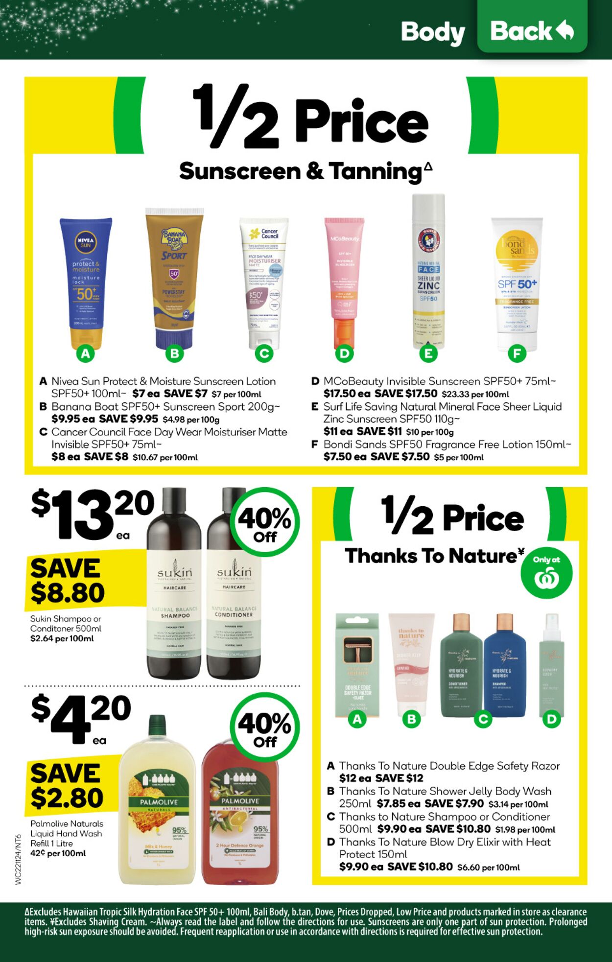 Catalogue Woolworths 22.11.2023 - 28.11.2023