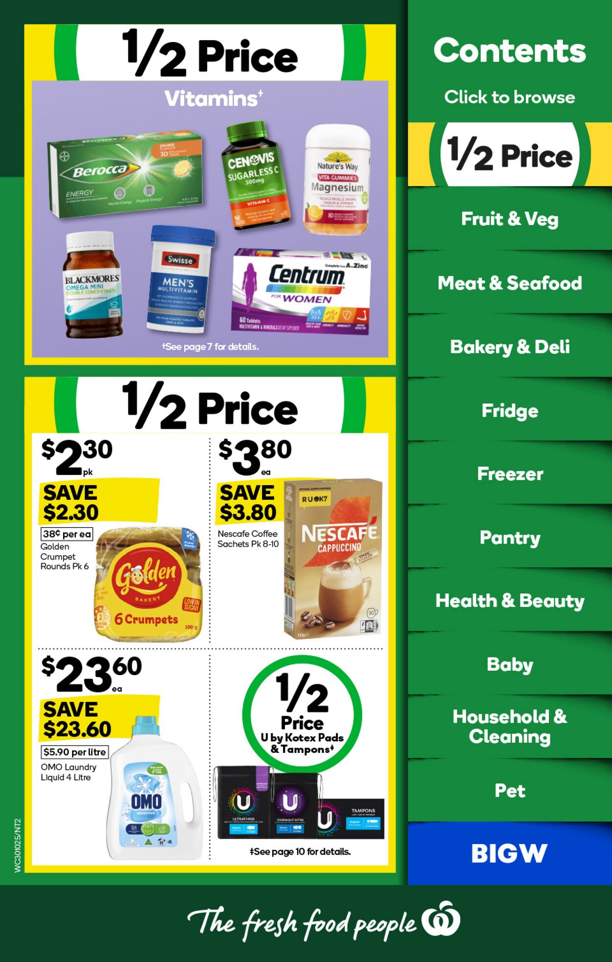 Catalogue Woolworths 30.10.2024 - 05.11.2024