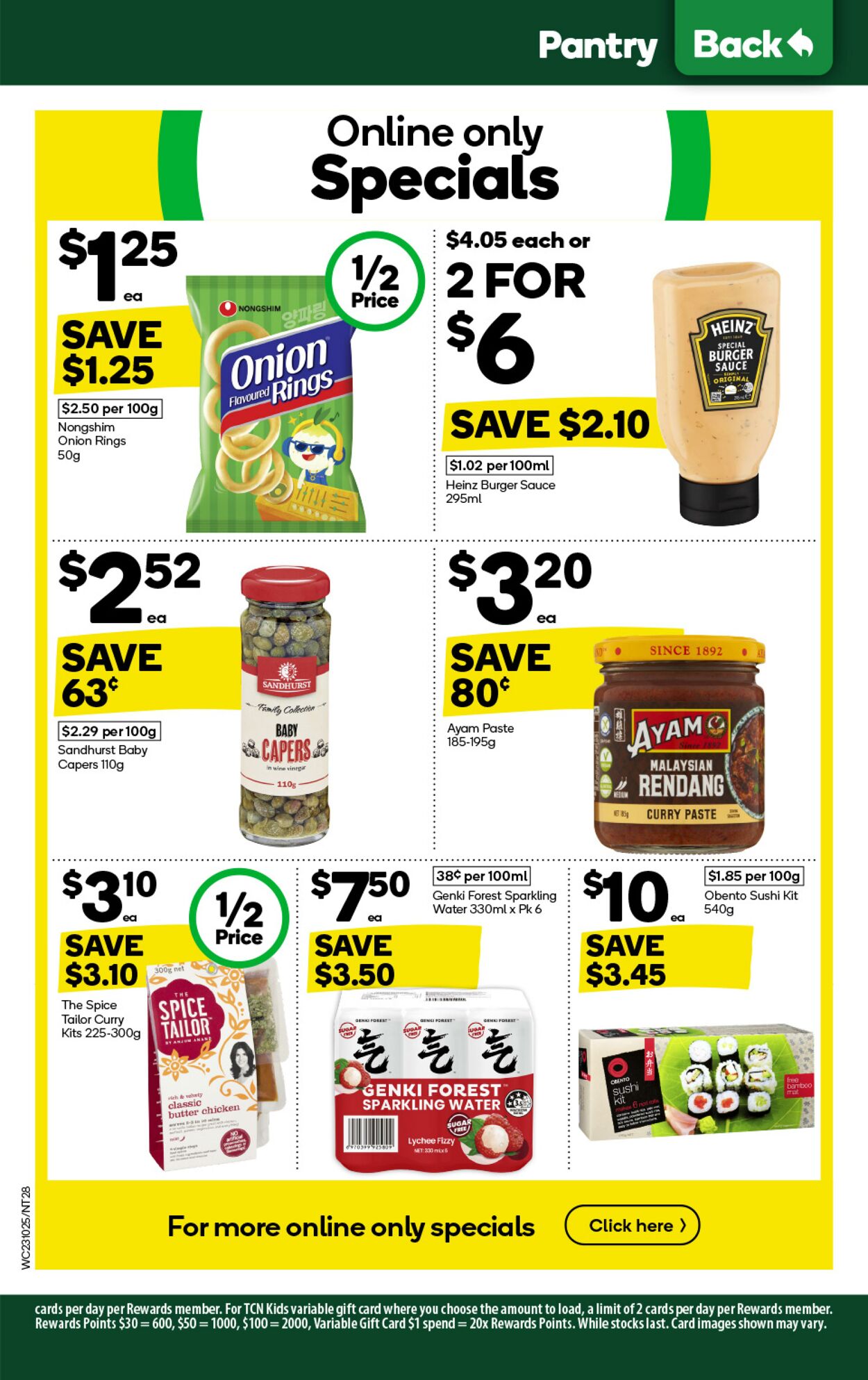 Catalogue Woolworths 23.10.2024 - 29.10.2024