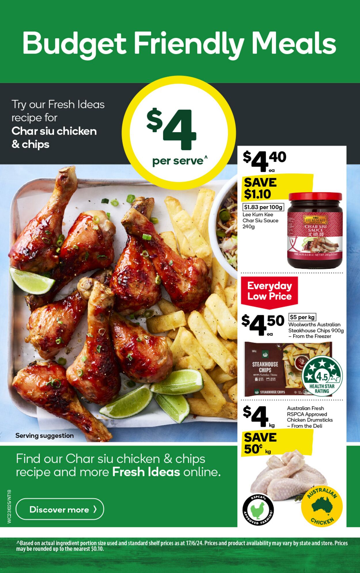 Catalogue Woolworths 23.10.2024 - 29.10.2024