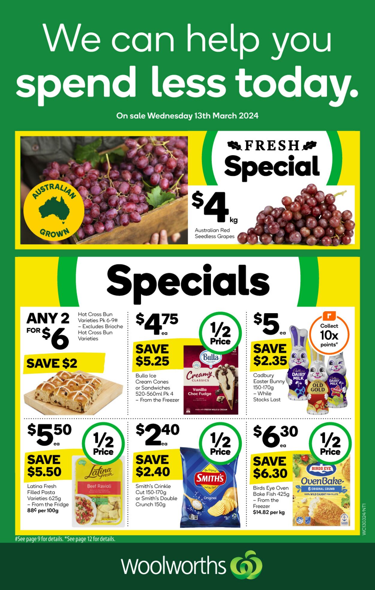 Catalogue Woolworths - Weekly Specials Catalogue NT 13 Mar, 2024 - 19 Mar, 2024
