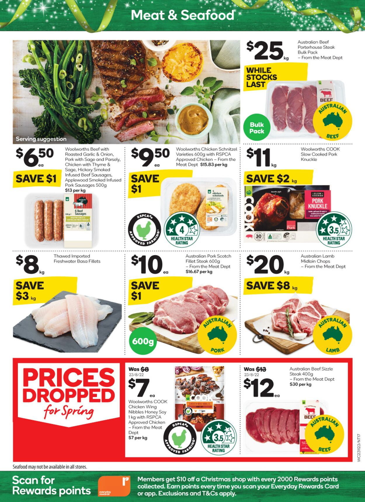 Catalogue Woolworths 23.11.2022 - 29.11.2022