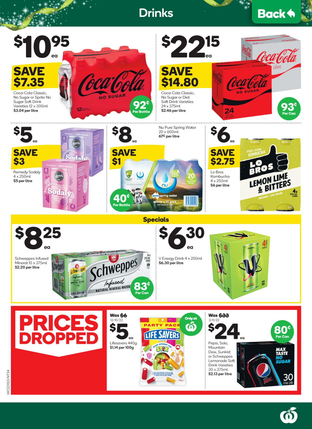 Catalogue Woolworths 23.11.2022 - 29.11.2022