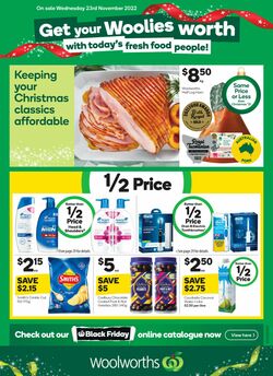 Catalogue Woolworths 23.11.2022-29.11.2022