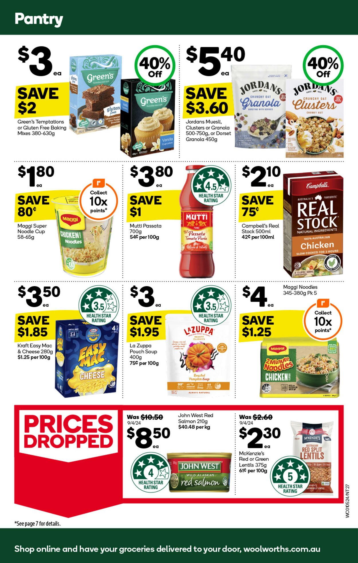 Catalogue Woolworths 01.05.2024 - 07.05.2024