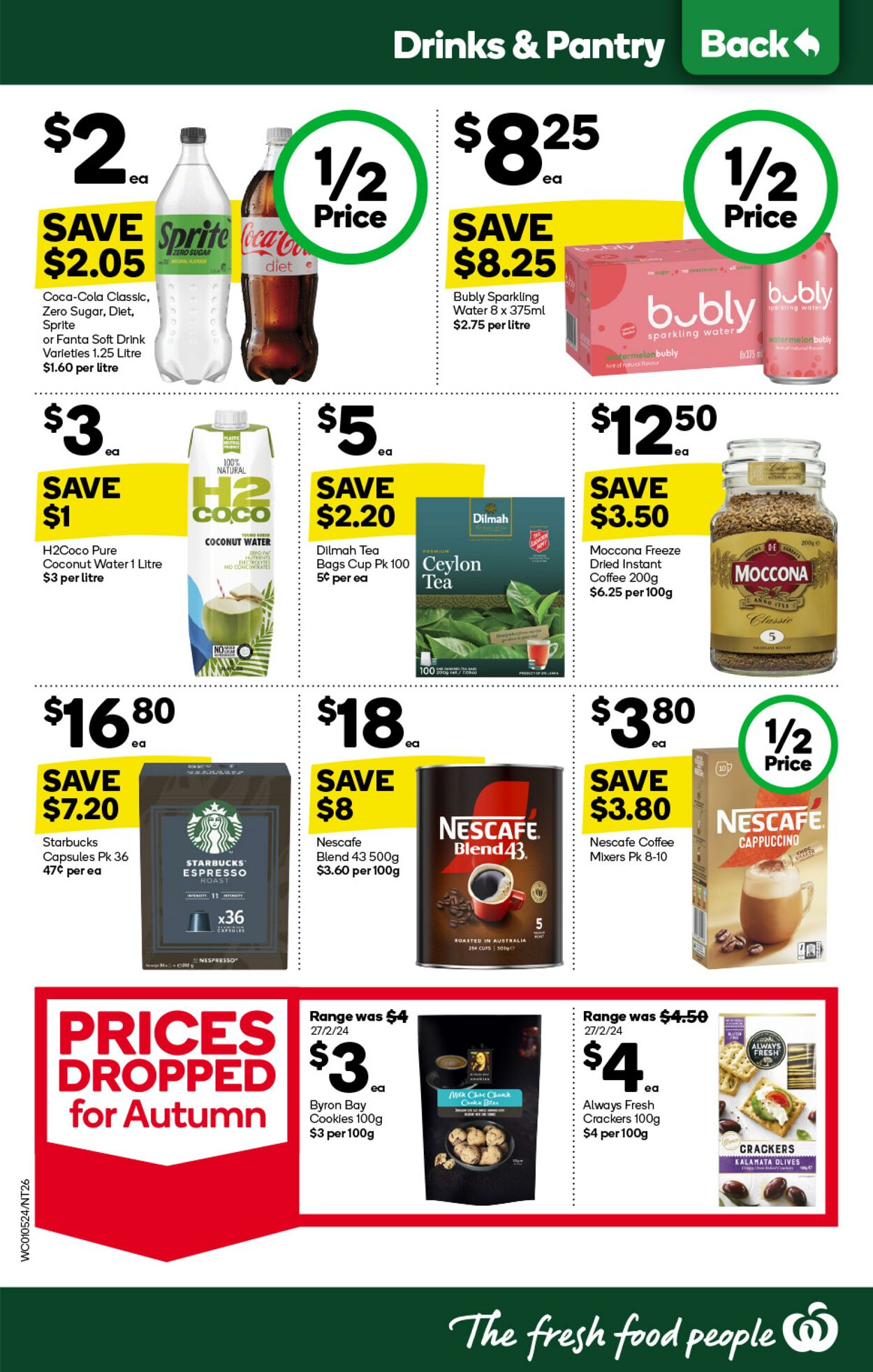 Catalogue Woolworths 01.05.2024 - 07.05.2024