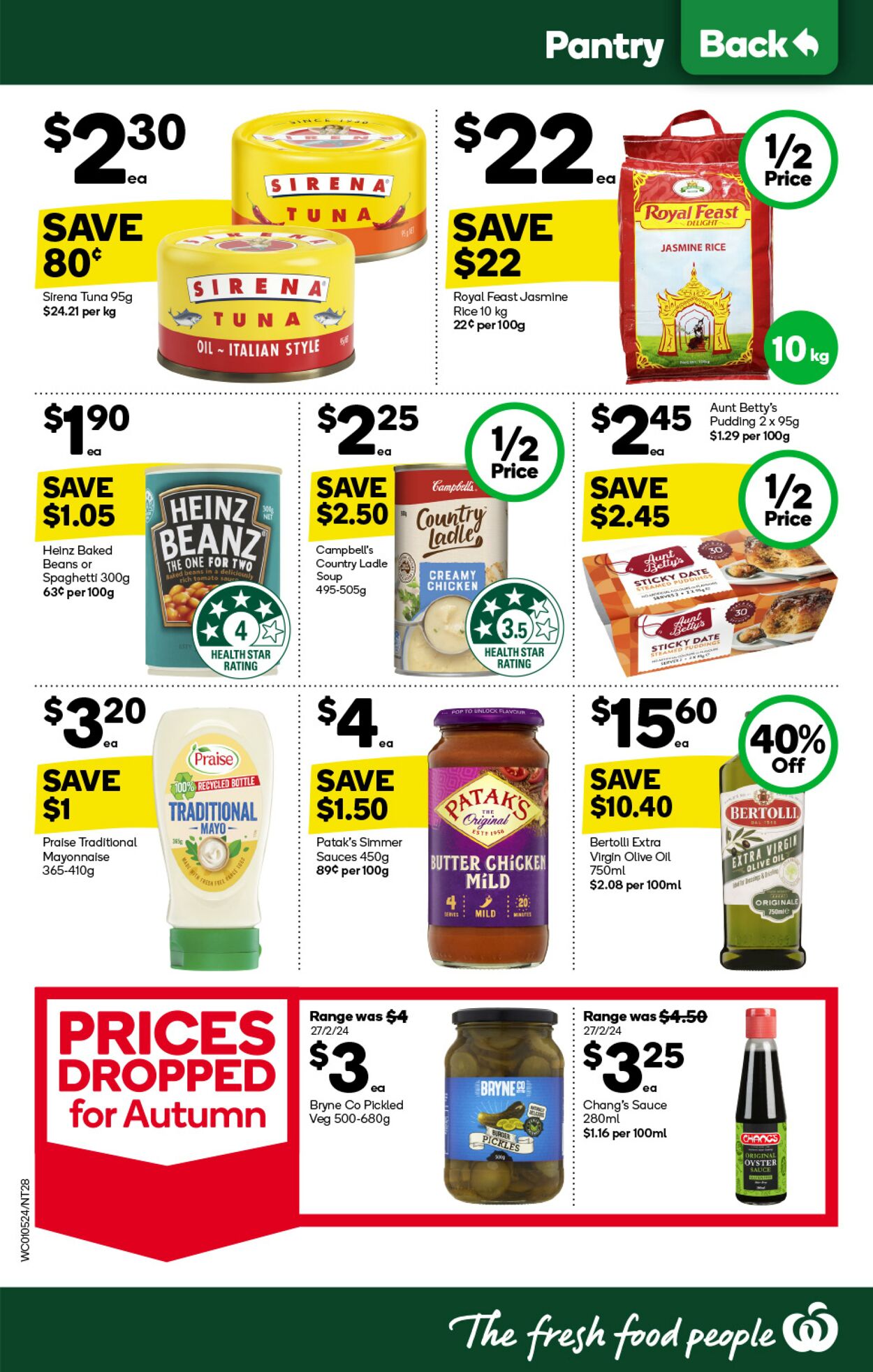 Catalogue Woolworths 01.05.2024 - 07.05.2024