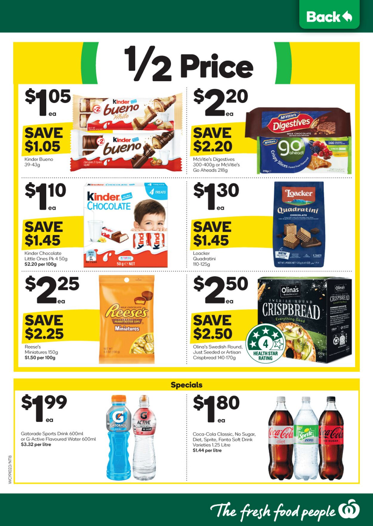 Catalogue Woolworths 19.10.2022 - 25.10.2022