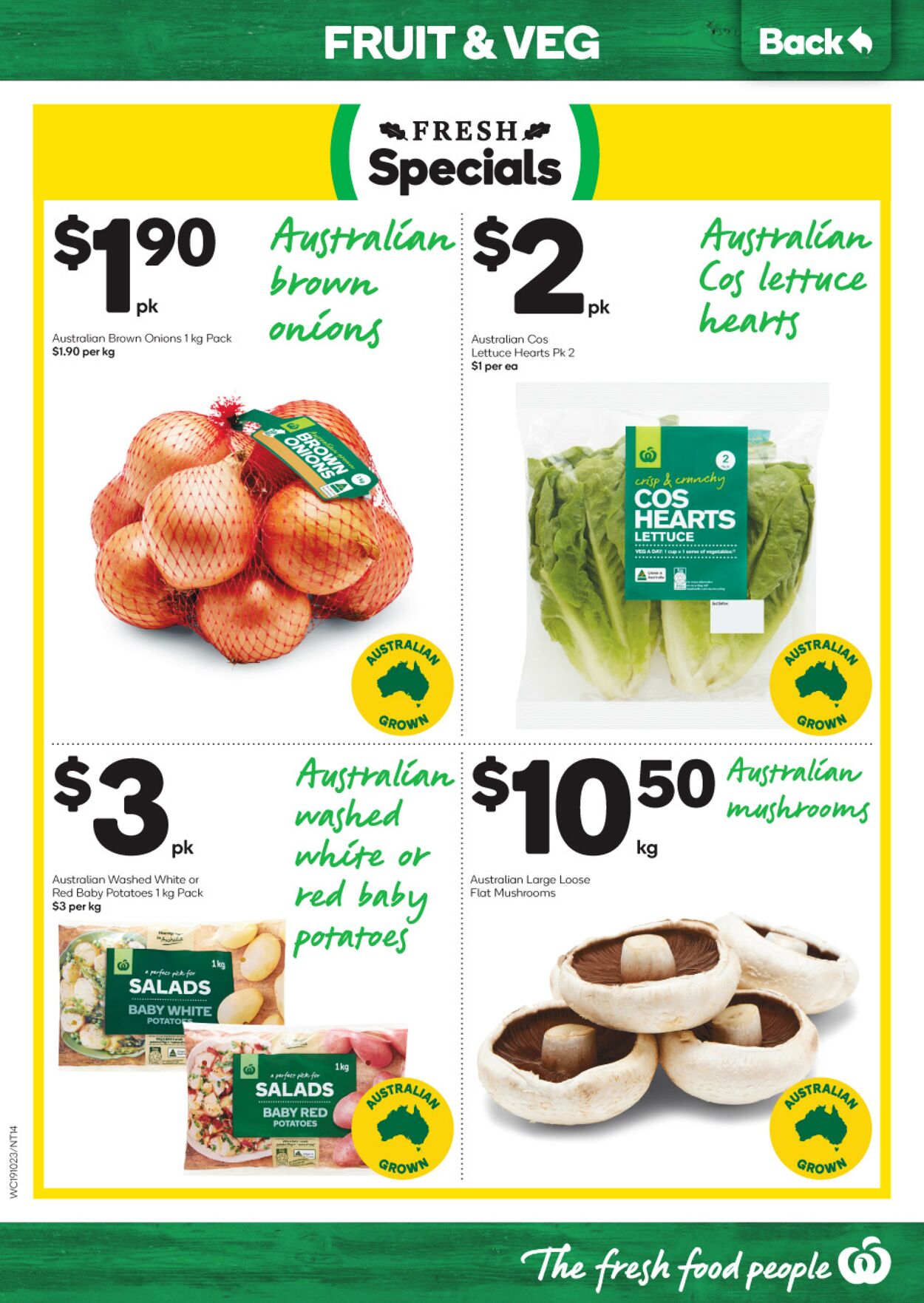 Catalogue Woolworths 19.10.2022 - 25.10.2022