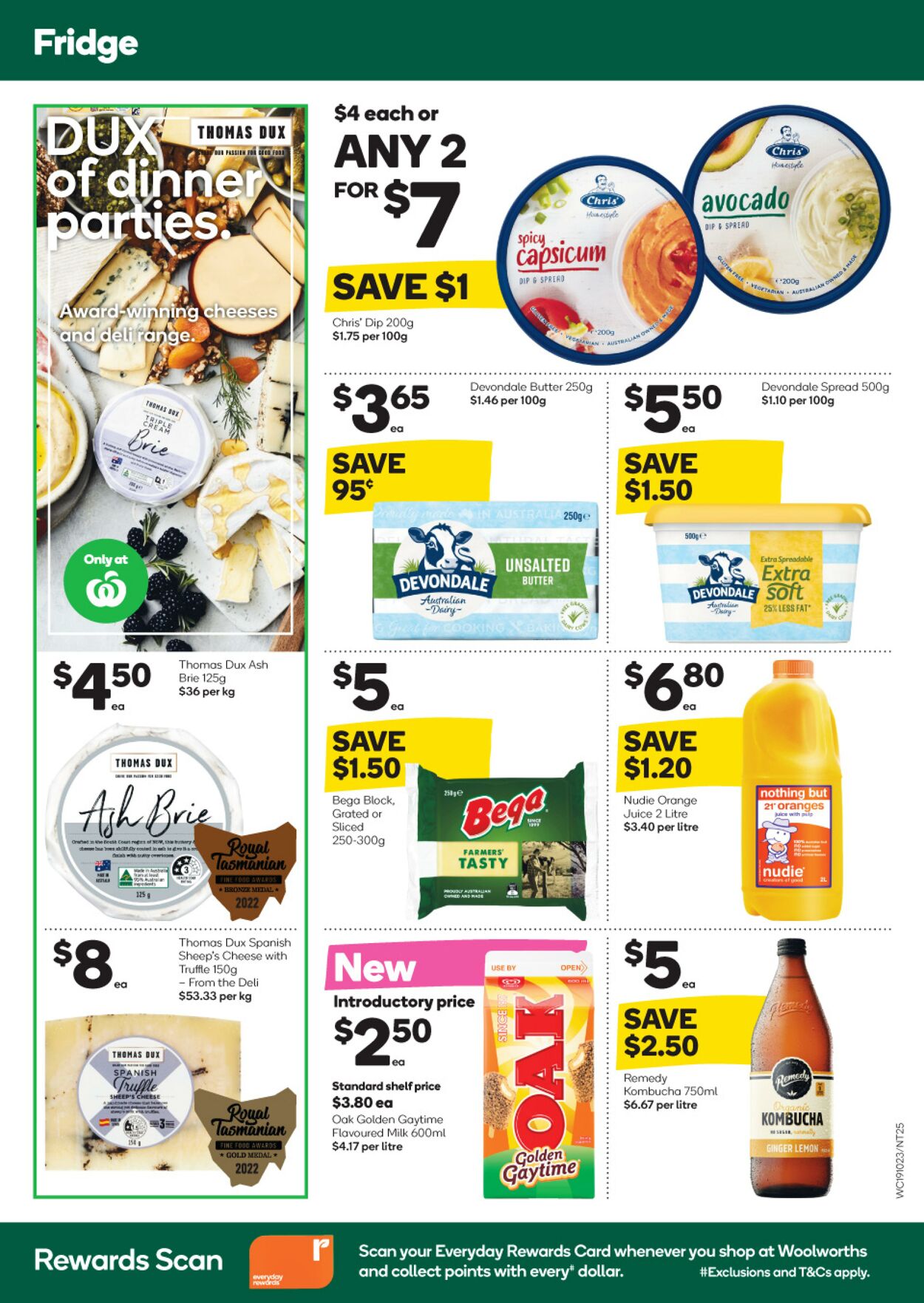 Catalogue Woolworths 19.10.2022 - 25.10.2022