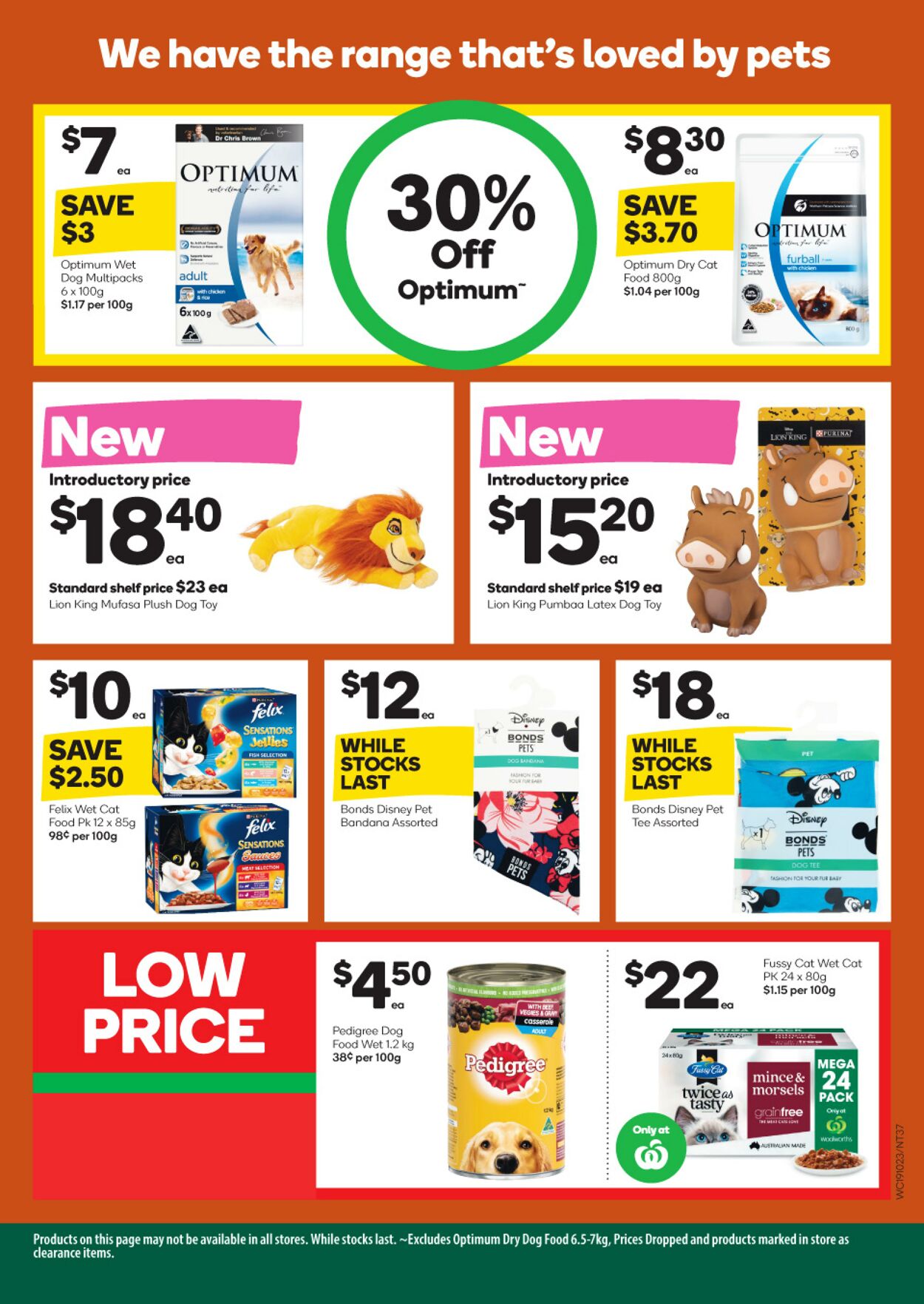 Catalogue Woolworths 19.10.2022 - 25.10.2022