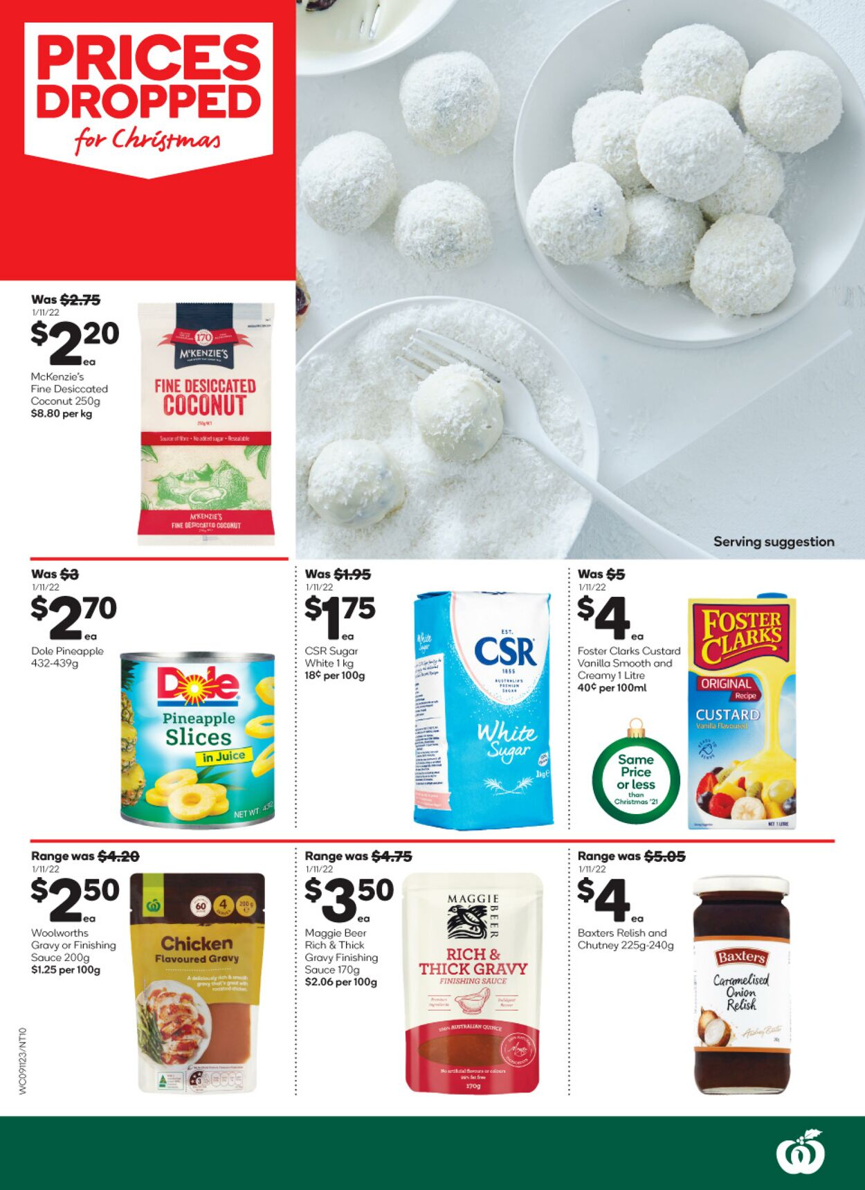 Catalogue Woolworths 09.11.2022 - 15.11.2022