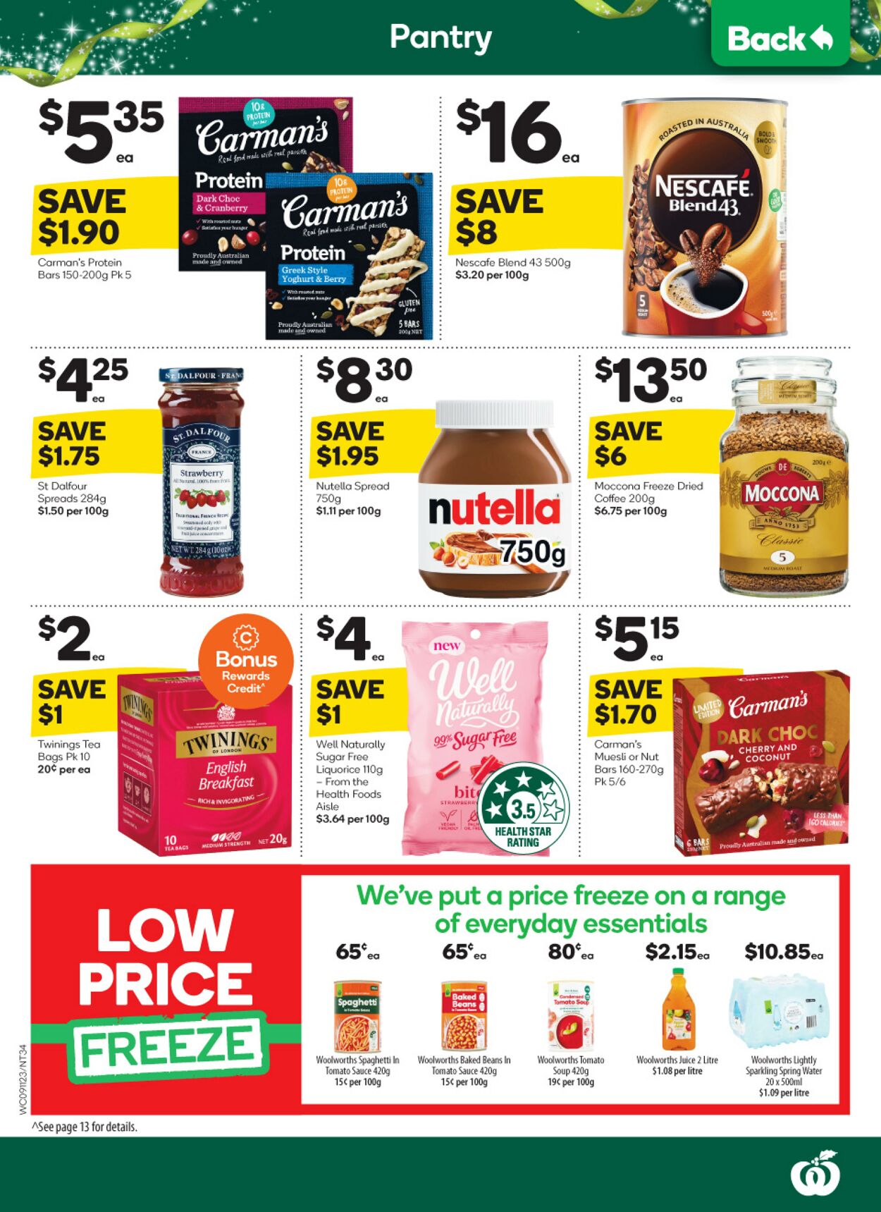 Catalogue Woolworths 09.11.2022 - 15.11.2022