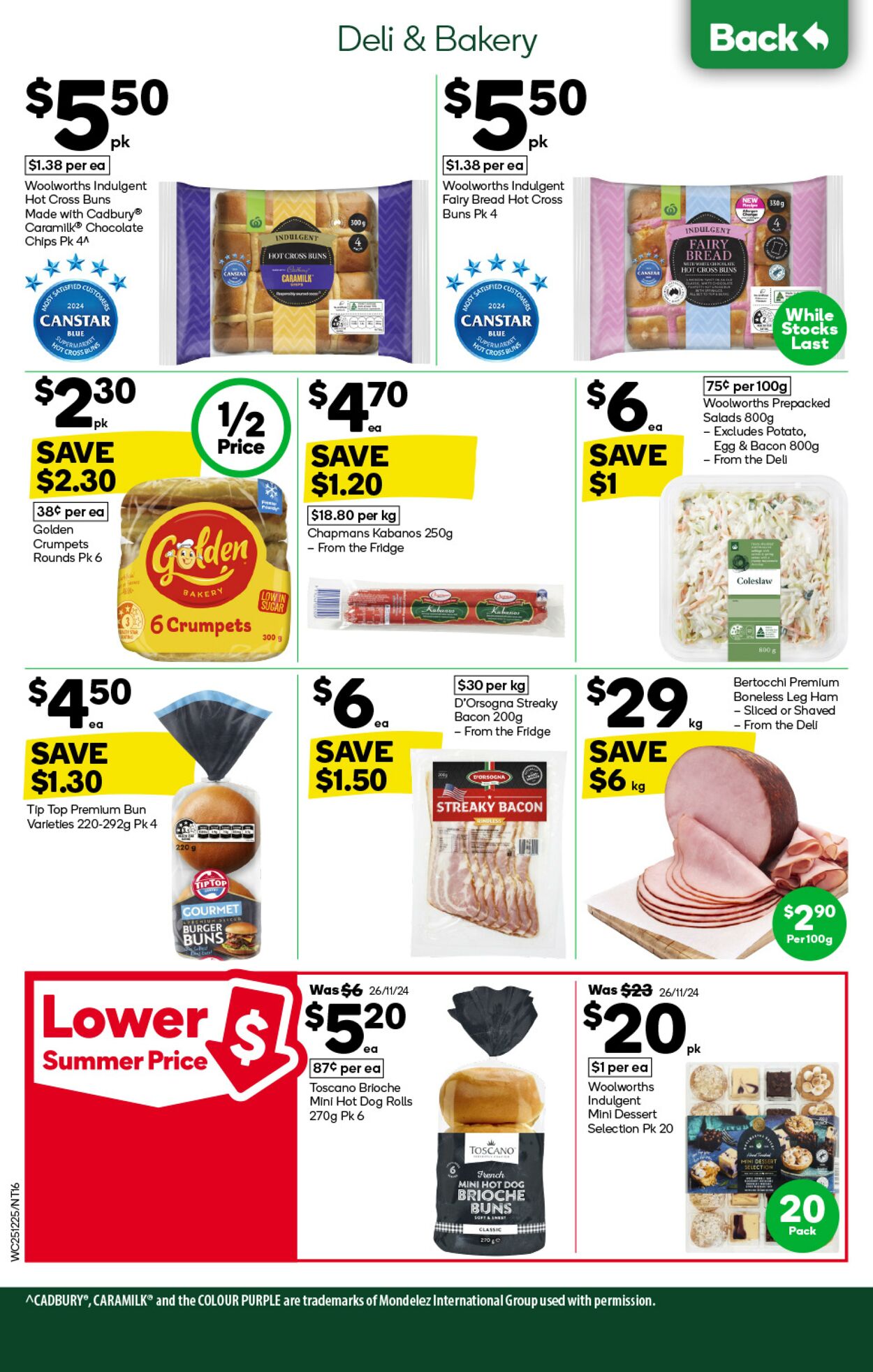 Catalogue Woolworths 25.12.2024 - 31.12.2024