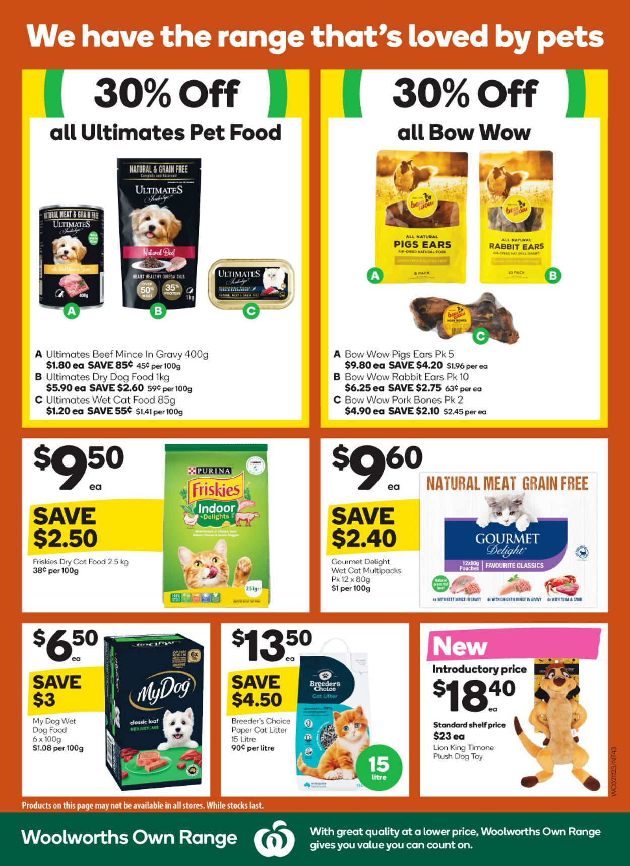 Catalogue Woolworths 02.11.2022 - 08.11.2022