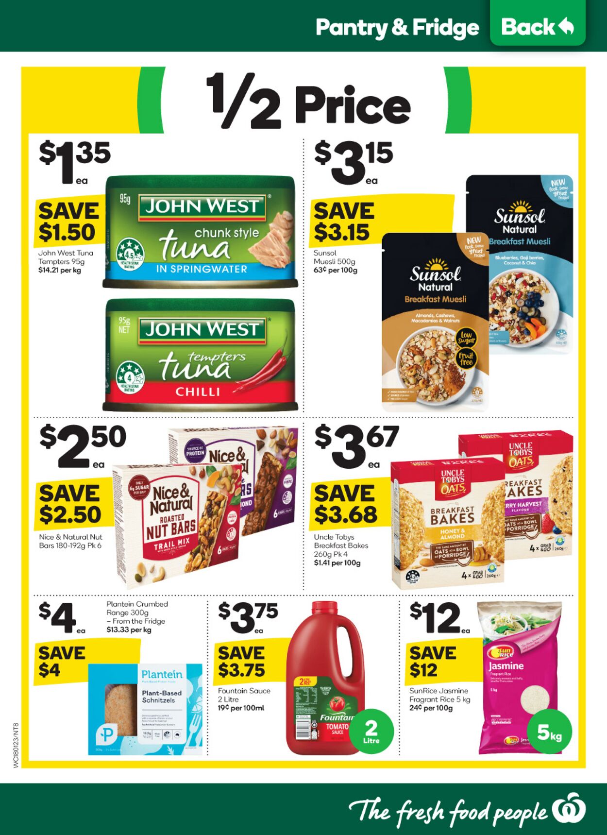 Catalogue Woolworths 18.01.2023 - 24.01.2023