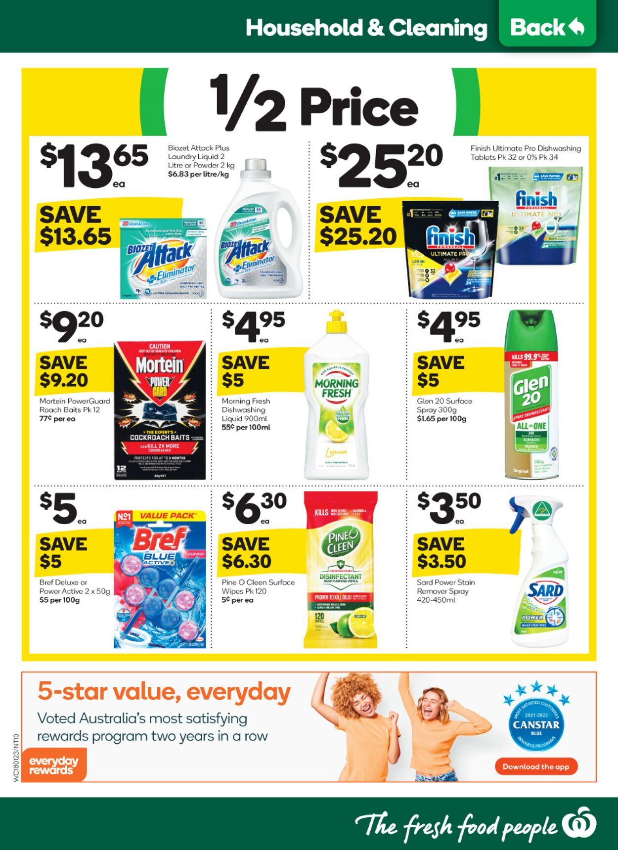 Catalogue Woolworths 18.01.2023 - 24.01.2023