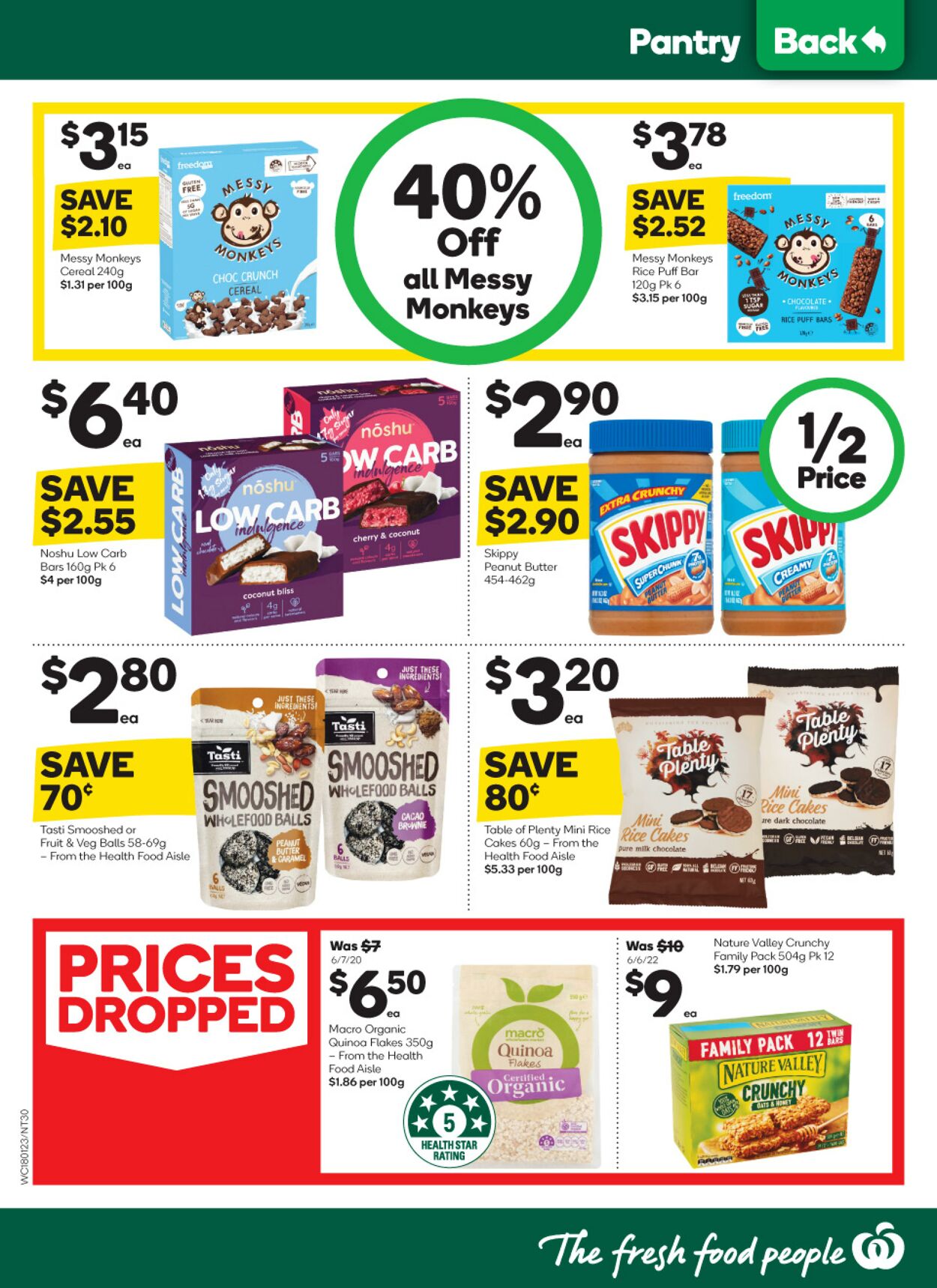 Catalogue Woolworths 18.01.2023 - 24.01.2023