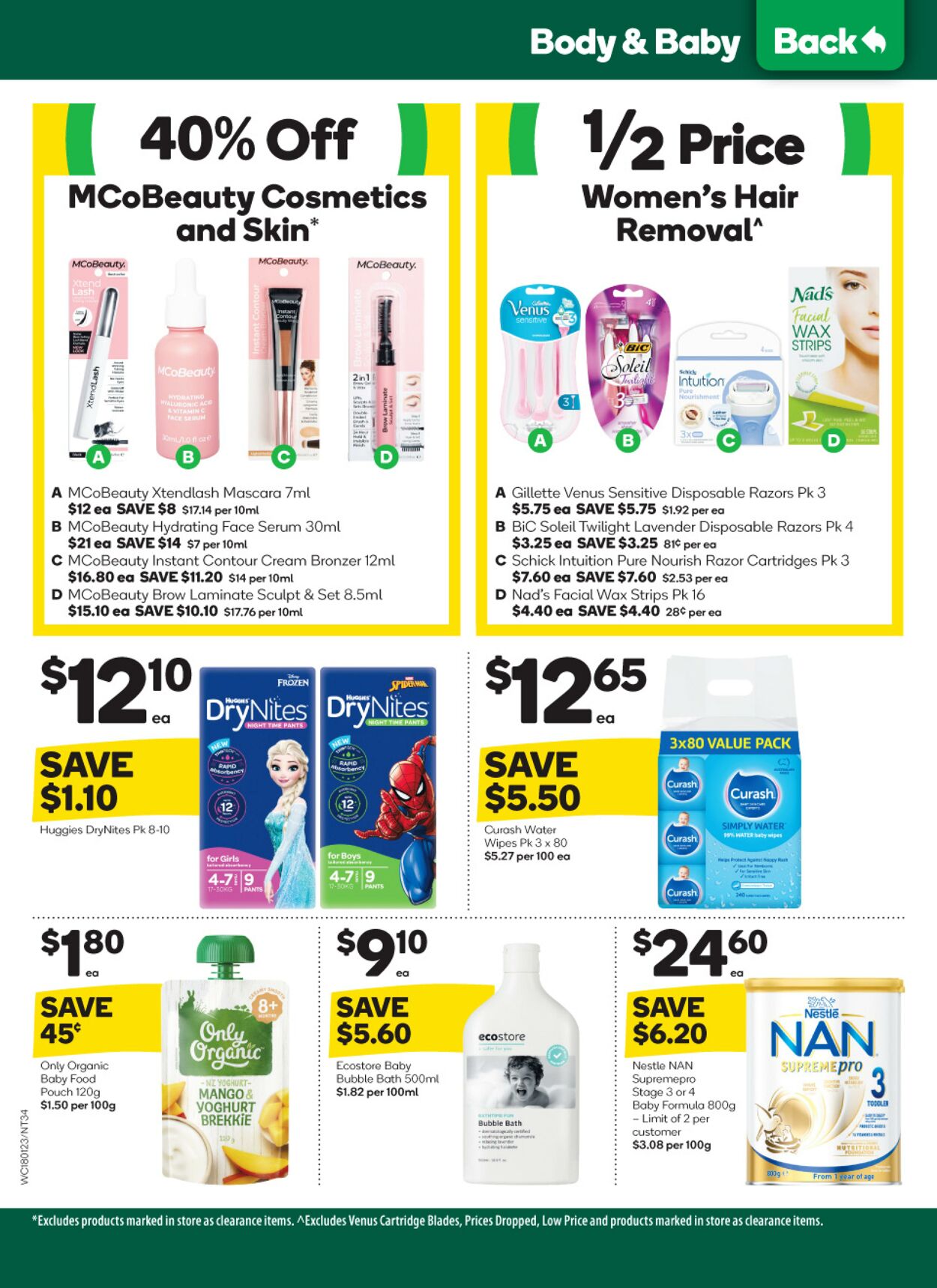 Catalogue Woolworths 18.01.2023 - 24.01.2023