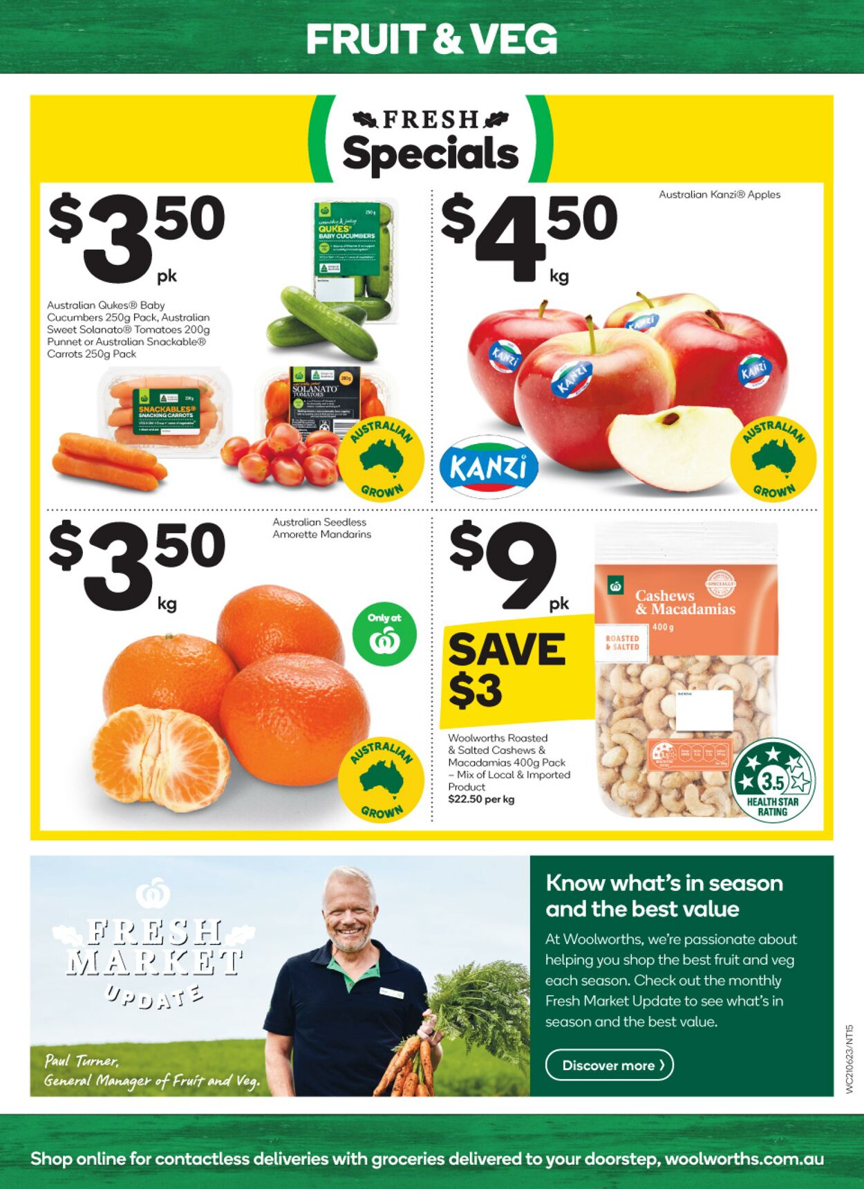 Catalogue Woolworths 21.06.2023 - 27.06.2023