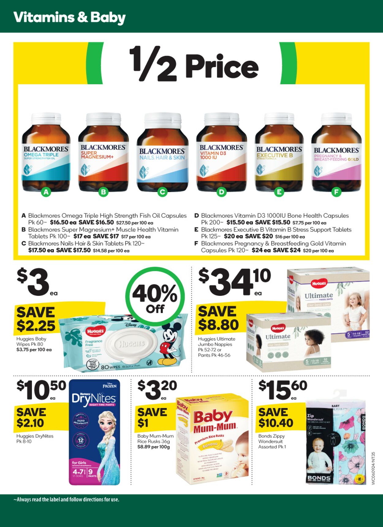 Catalogue Woolworths 06.09.2023 - 12.09.2023