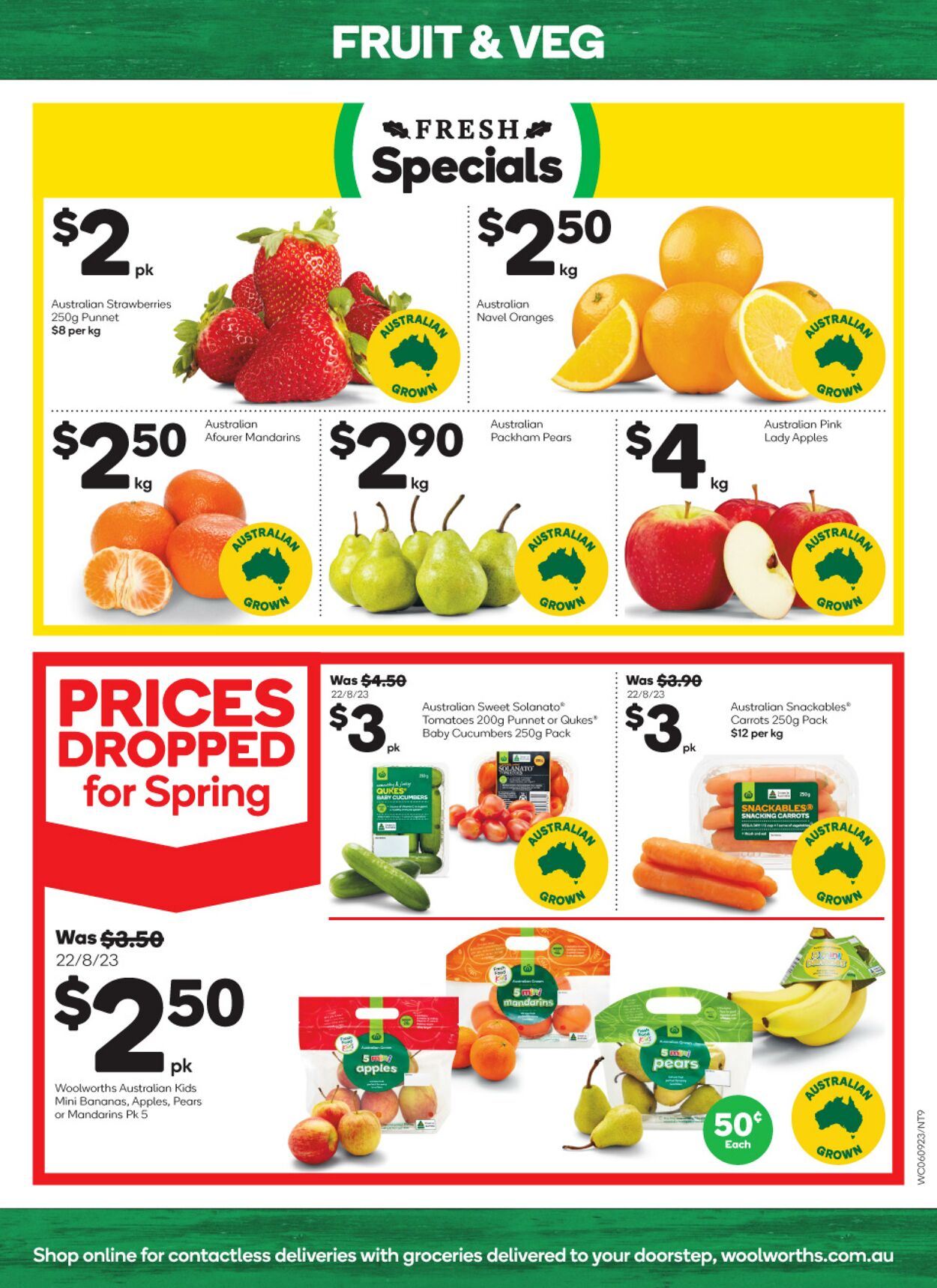 Catalogue Woolworths 06.09.2023 - 12.09.2023