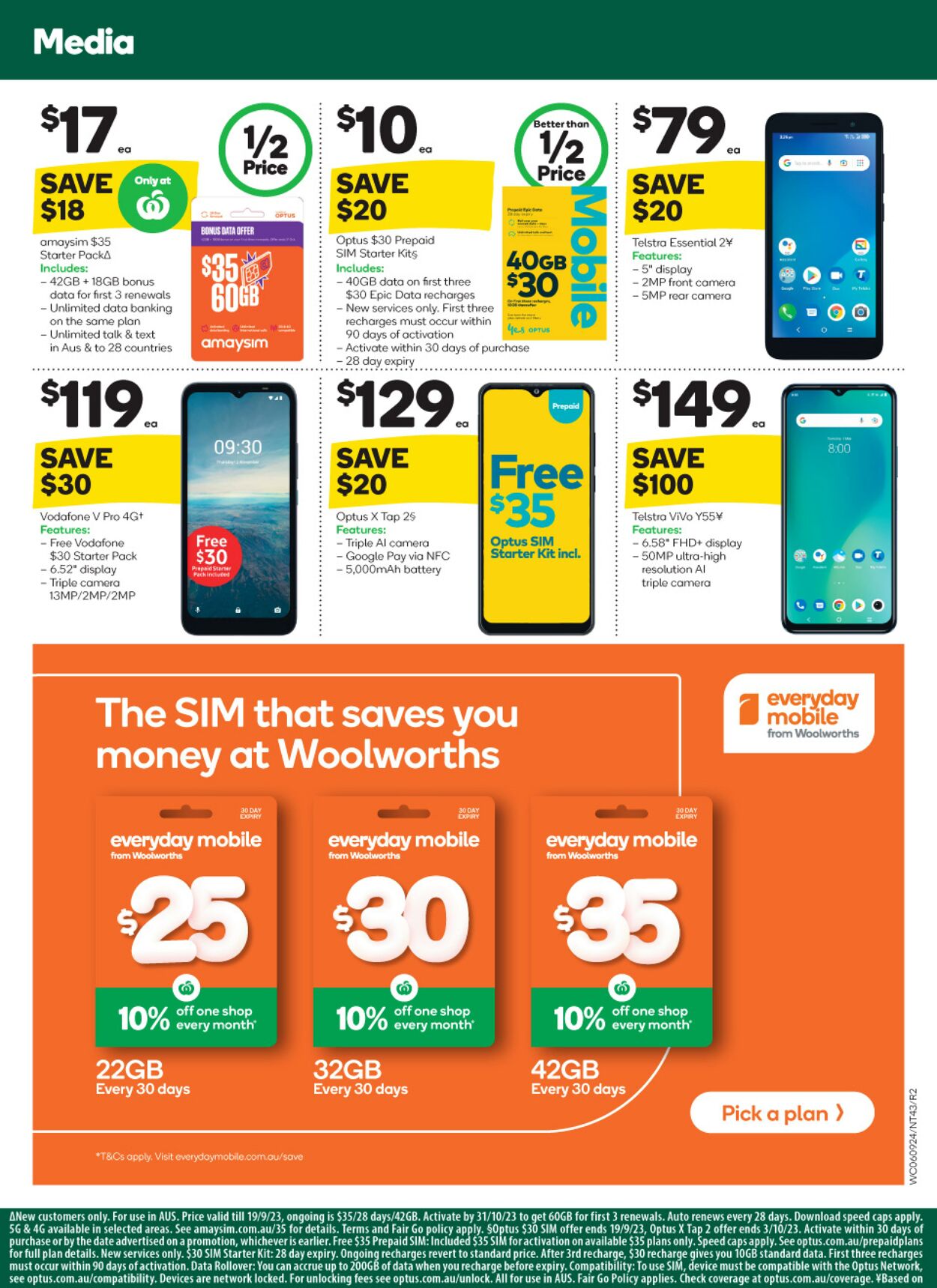 Catalogue Woolworths 06.09.2023 - 12.09.2023