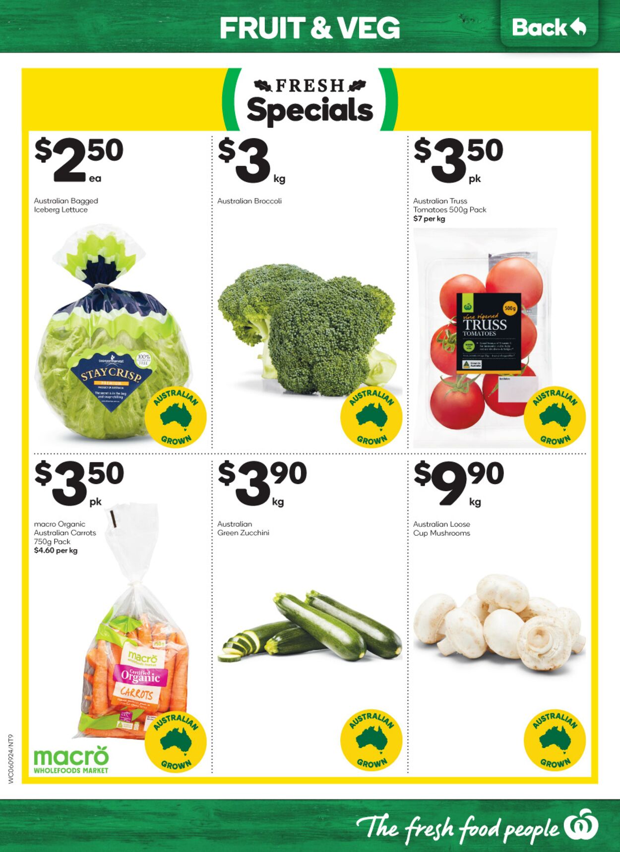 Catalogue Woolworths 06.09.2023 - 12.09.2023