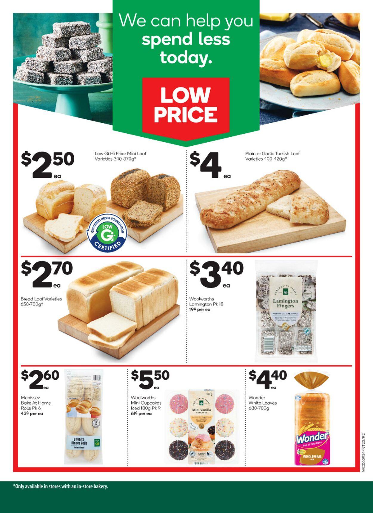 Catalogue Woolworths 06.09.2023 - 12.09.2023