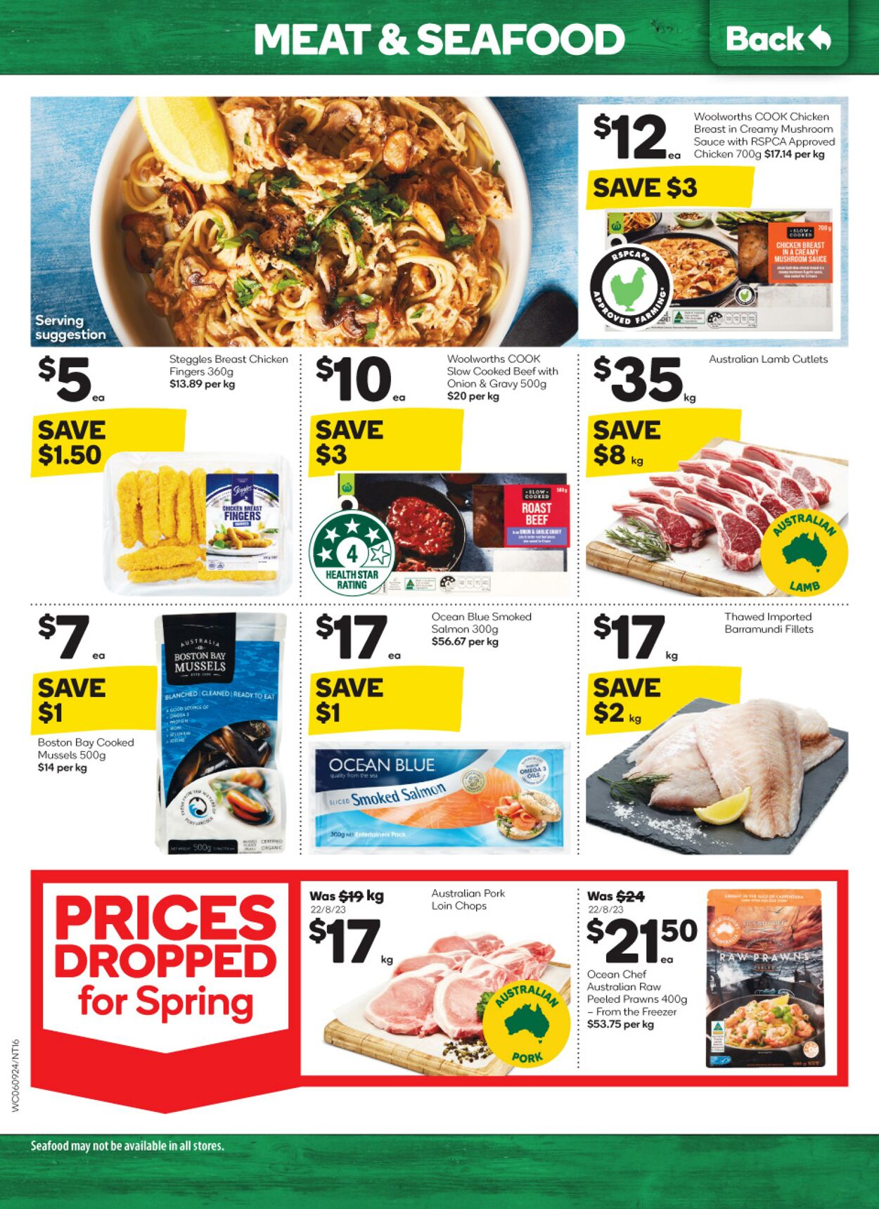 Catalogue Woolworths 06.09.2023 - 12.09.2023