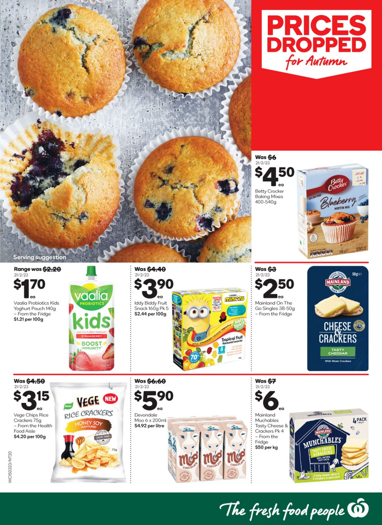 Catalogue Woolworths 15.03.2023 - 21.03.2023