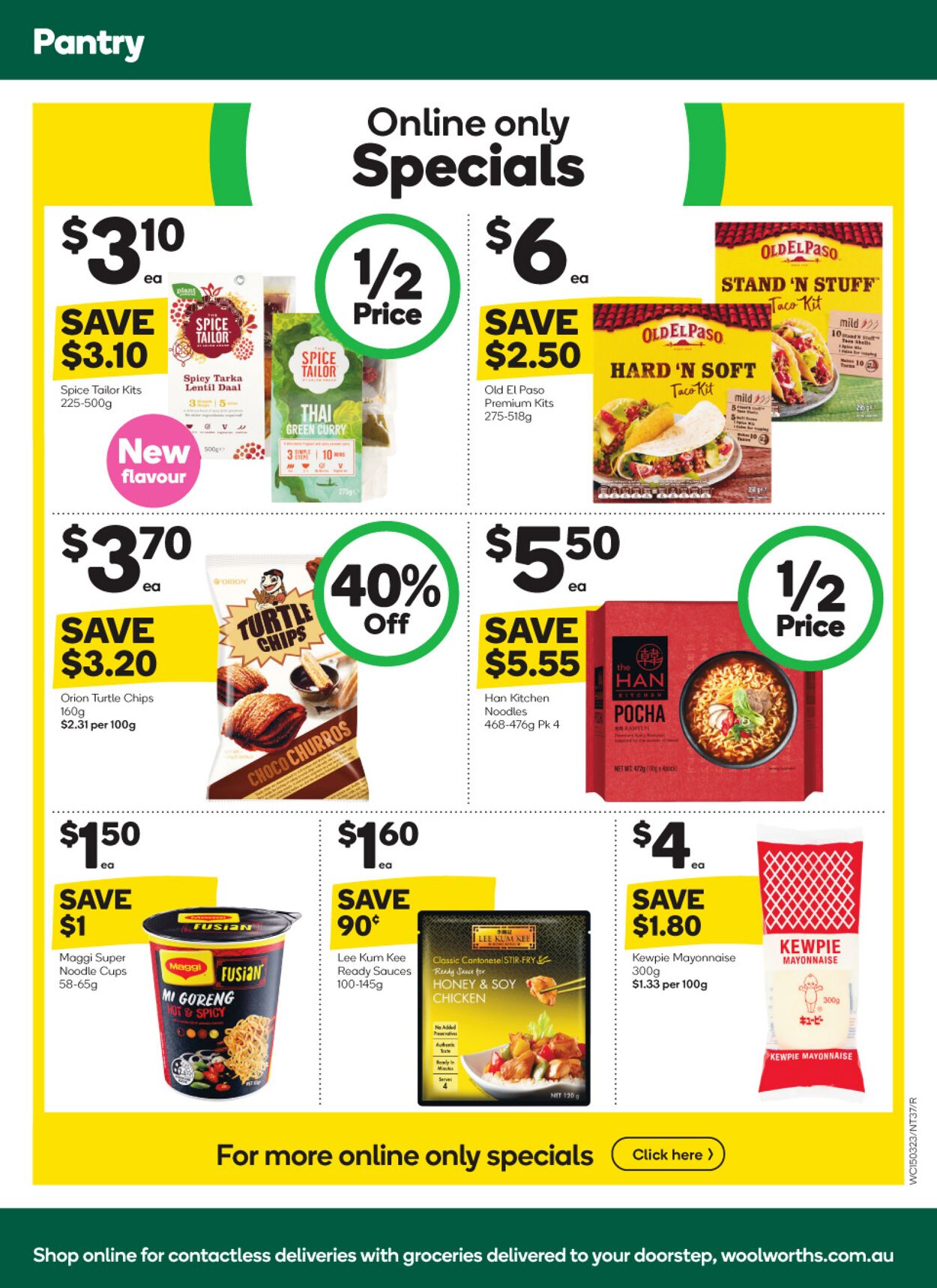 Catalogue Woolworths 15.03.2023 - 21.03.2023