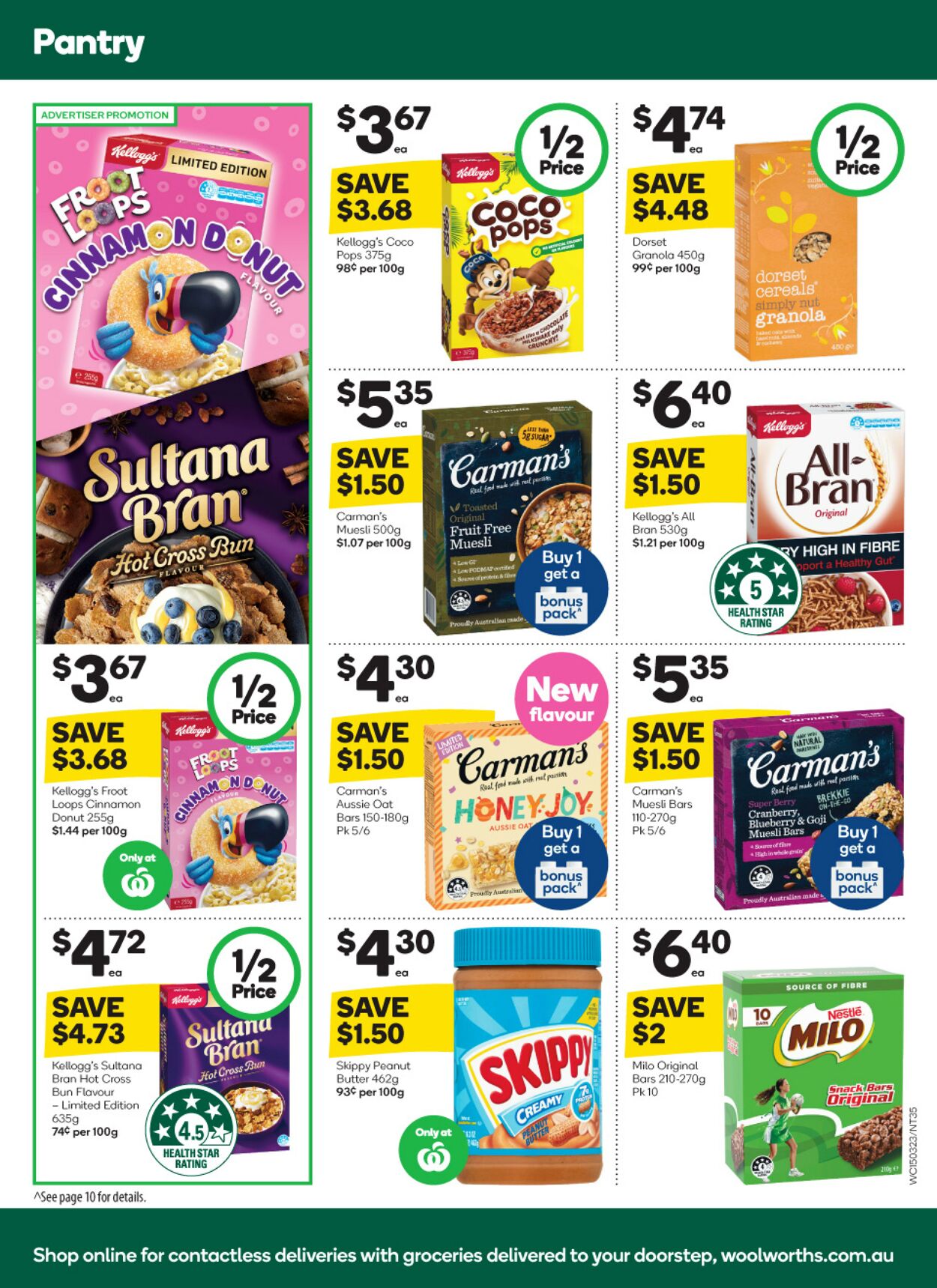 Catalogue Woolworths 15.03.2023 - 21.03.2023