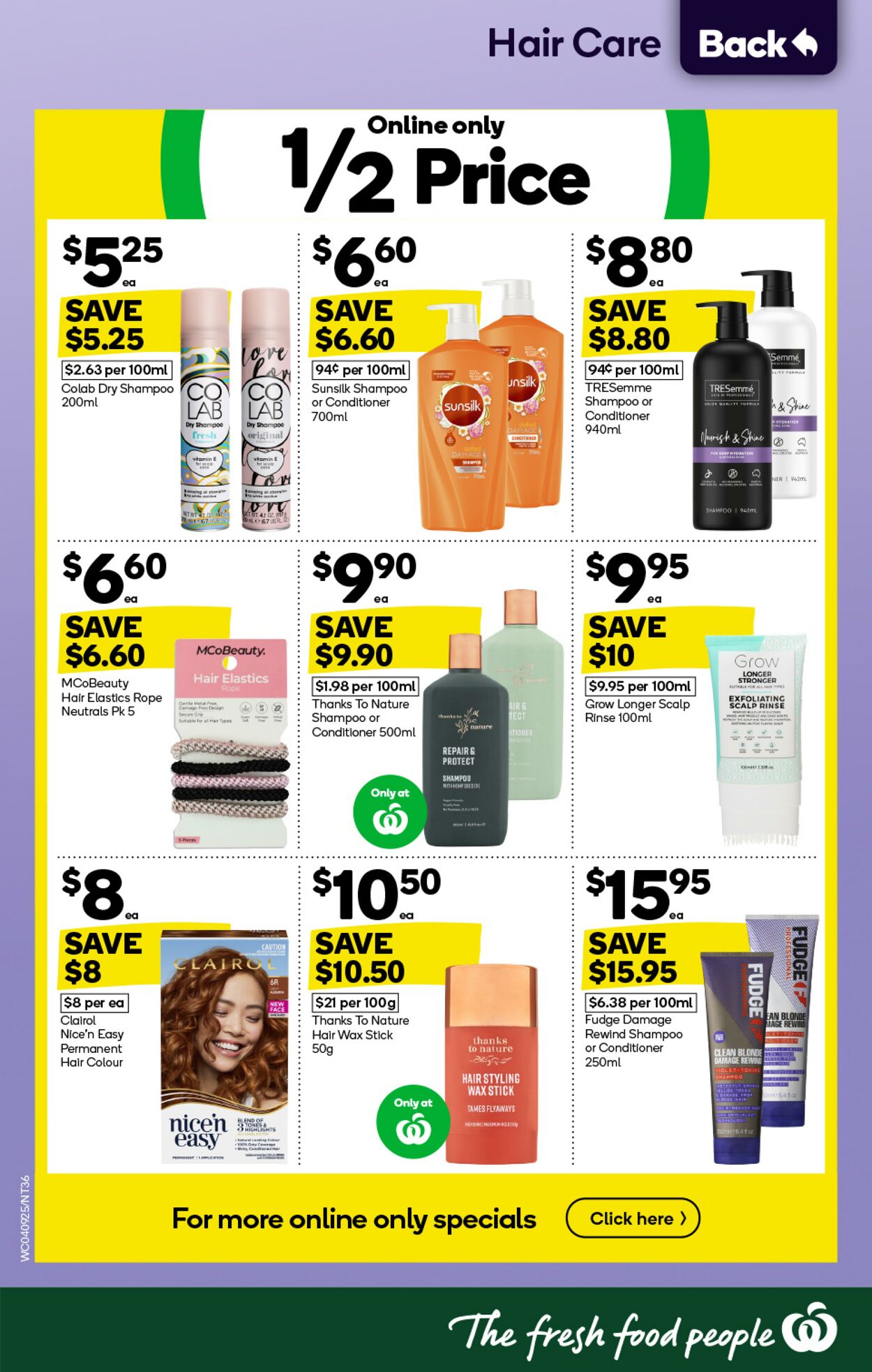 Catalogue Woolworths 04.09.2024 - 10.09.2024