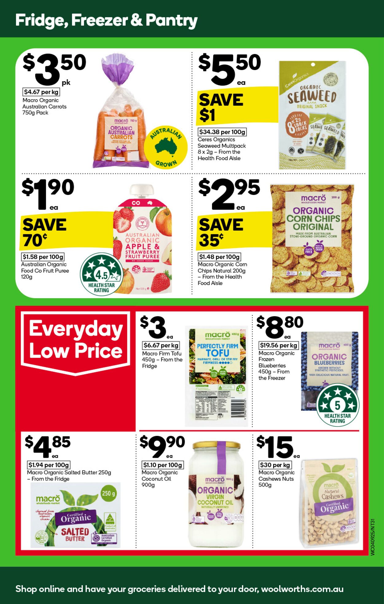 Catalogue Woolworths 04.09.2024 - 10.09.2024