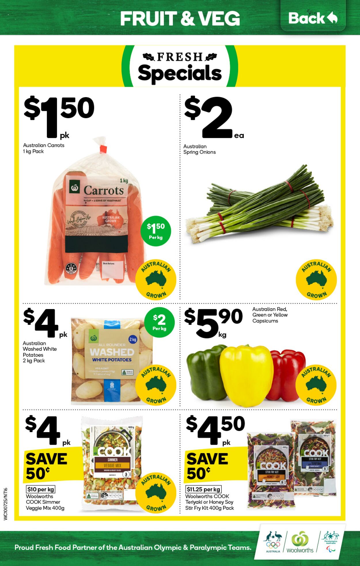 Catalogue Woolworths 10.07.2024 - 16.07.2024