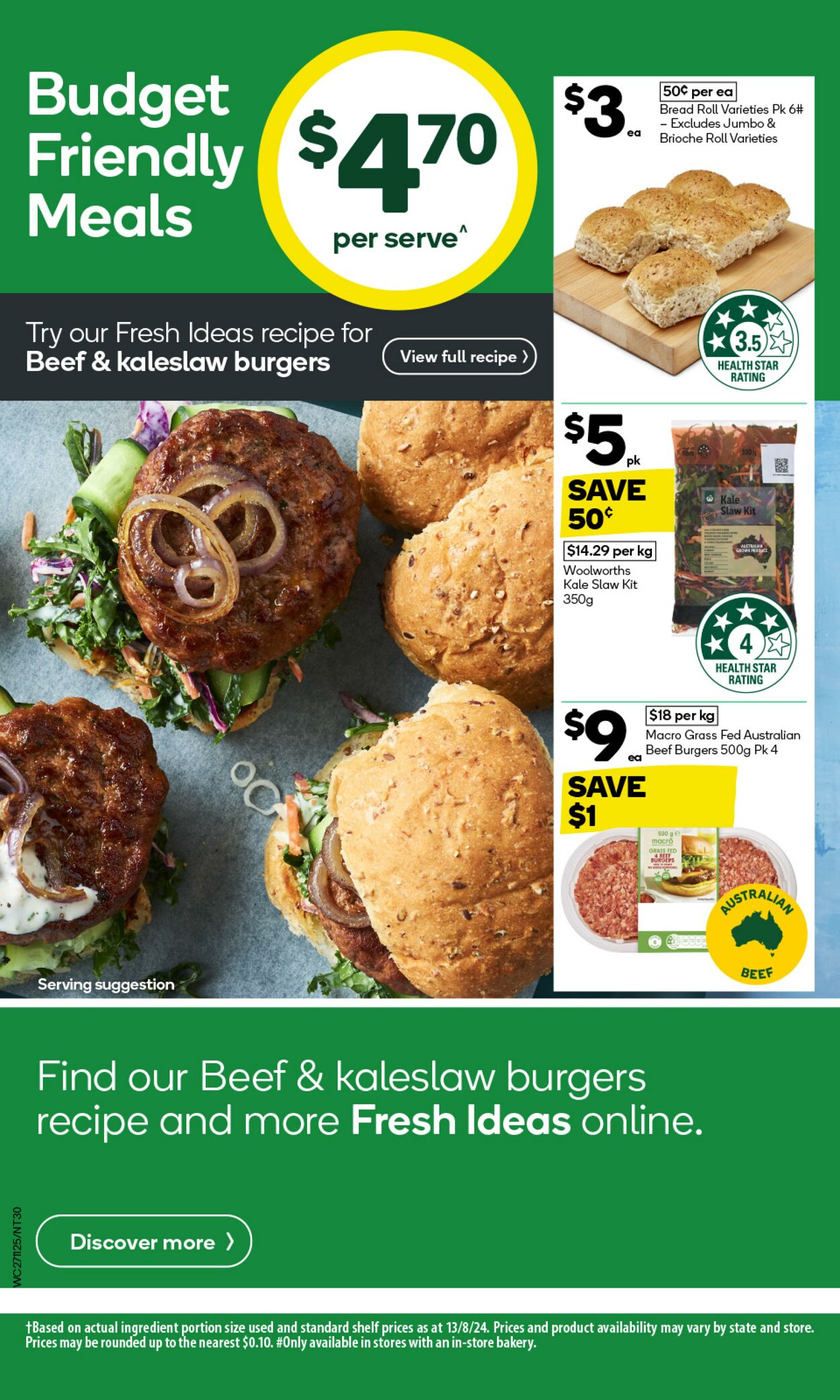 Catalogue Woolworths 27.11.2024 - 03.12.2024