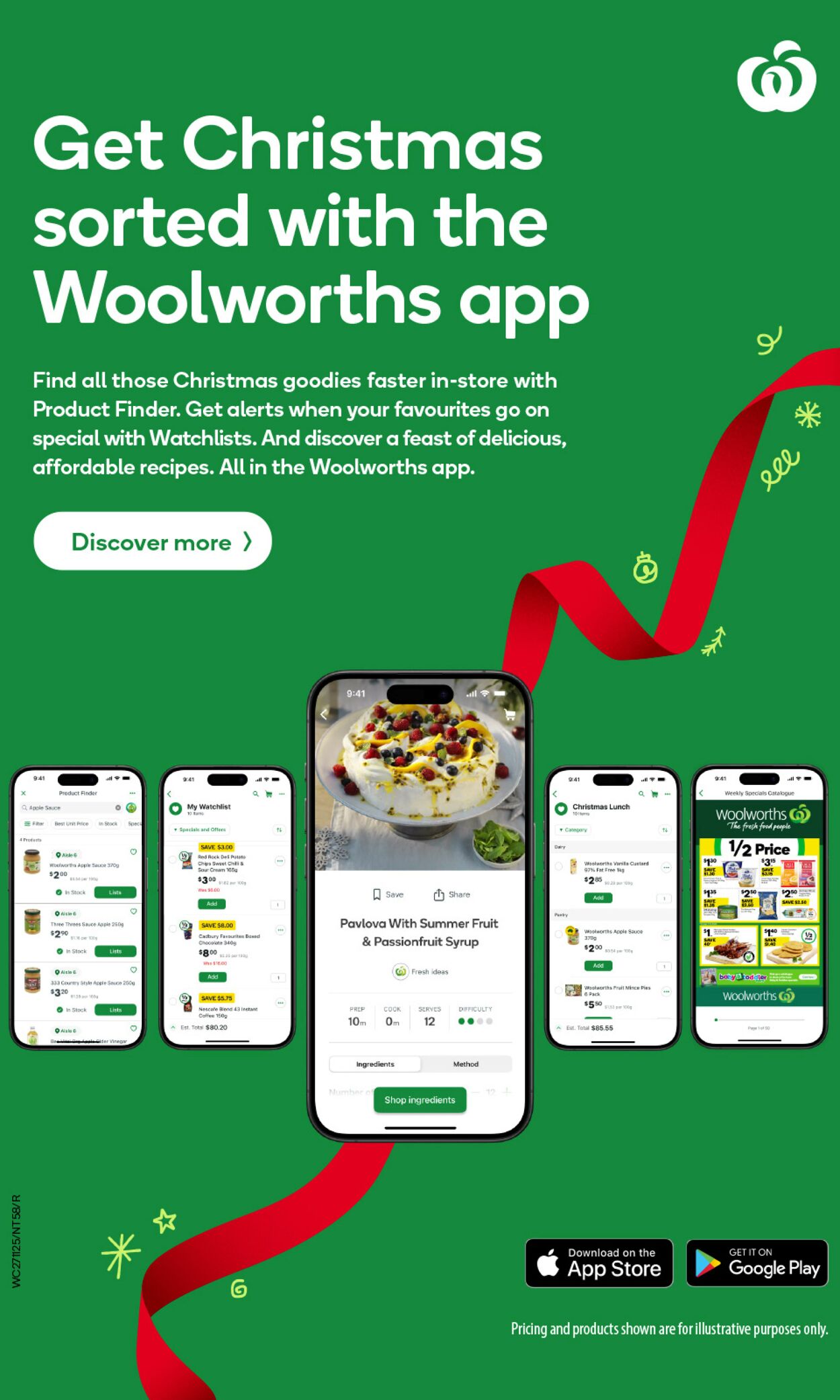 Catalogue Woolworths 27.11.2024 - 03.12.2024