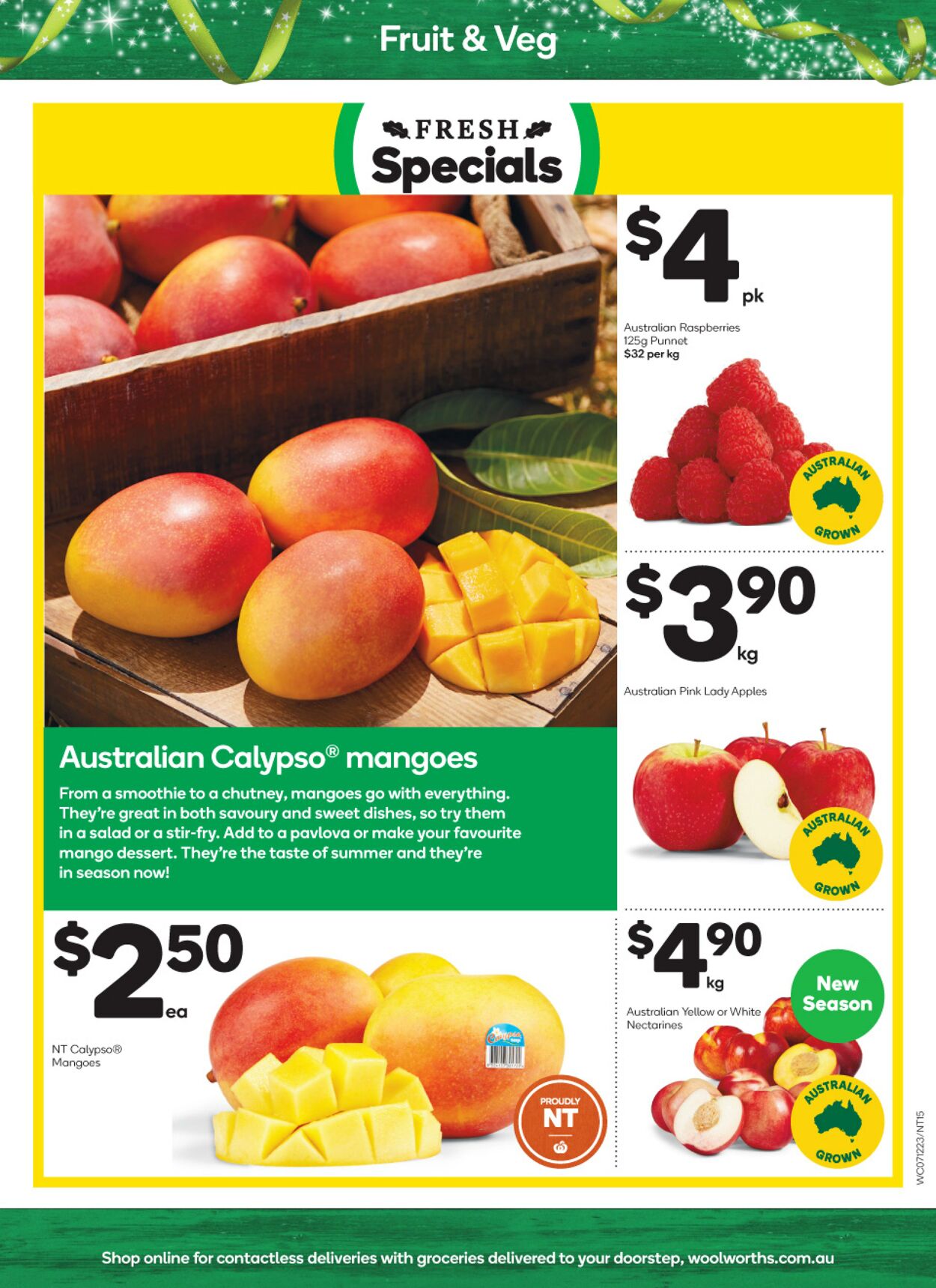 Catalogue Woolworths 07.12.2022 - 13.12.2022