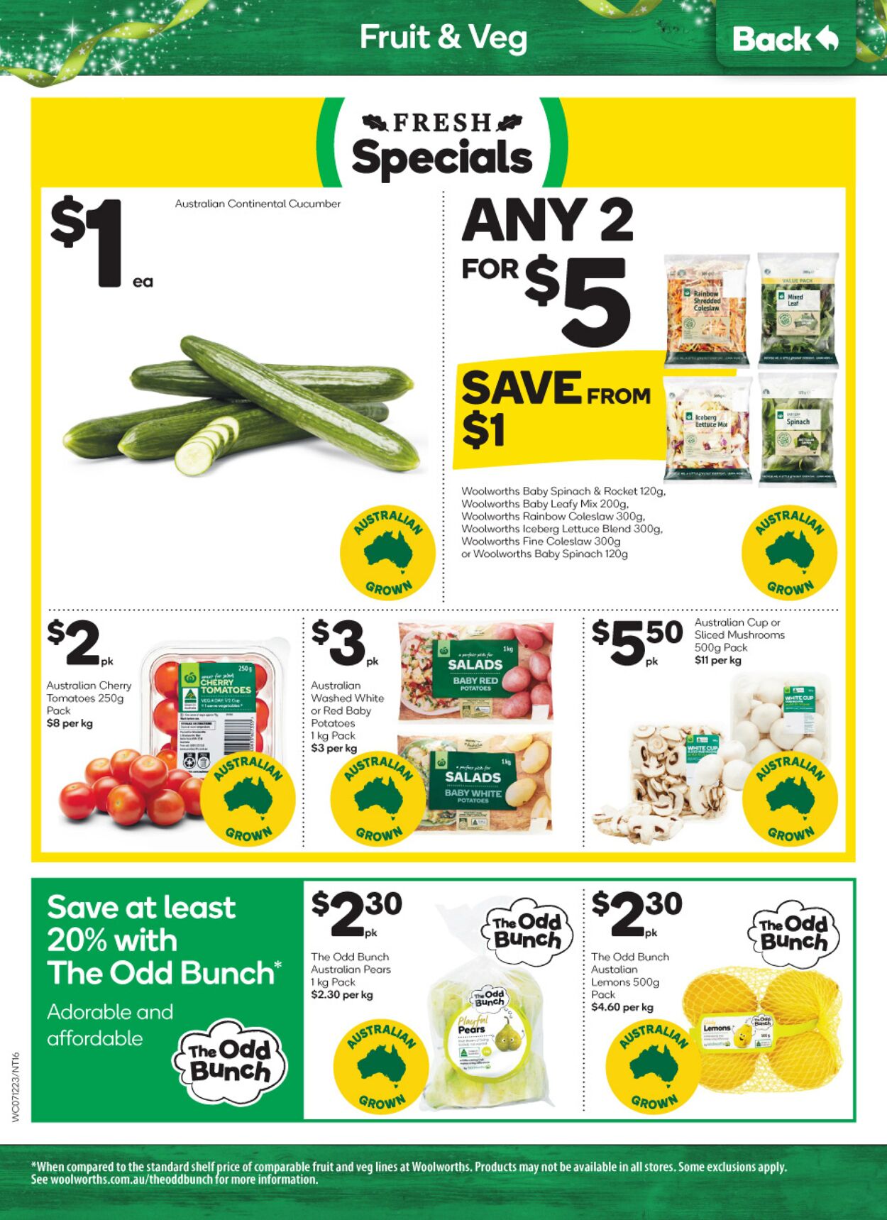 Catalogue Woolworths 07.12.2022 - 13.12.2022