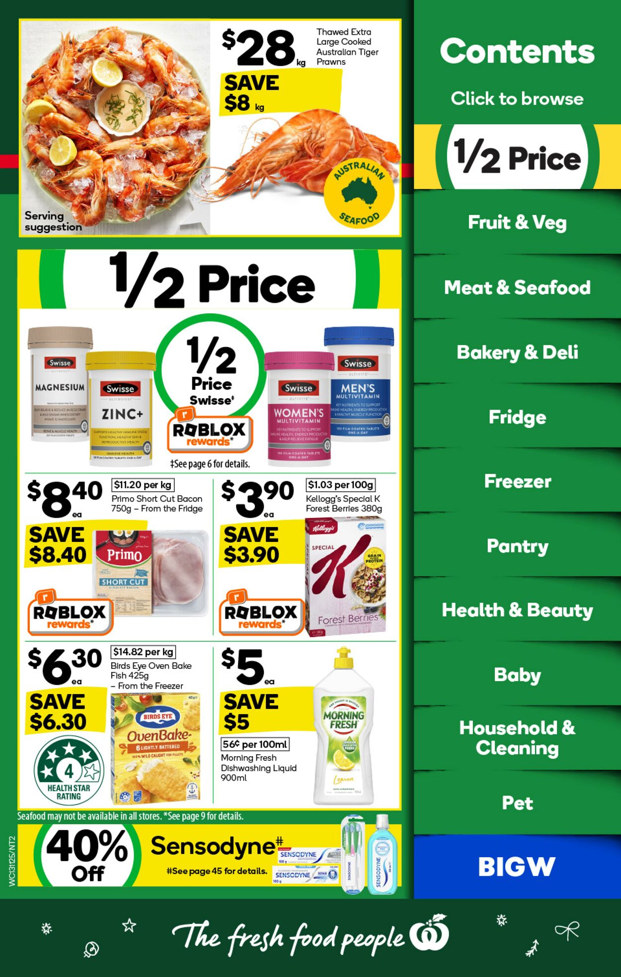 Catalogue Woolworths 13.11.2024 - 19.11.2024