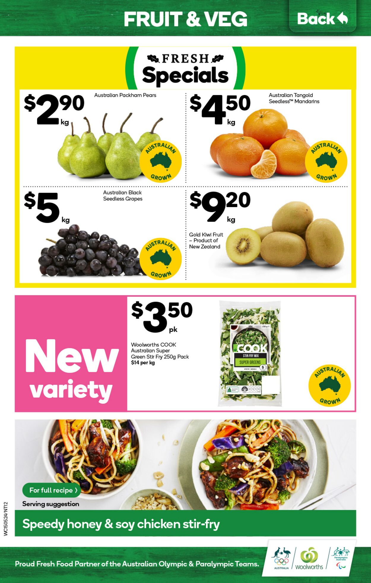 Catalogue Woolworths 15.05.2024 - 21.05.2024