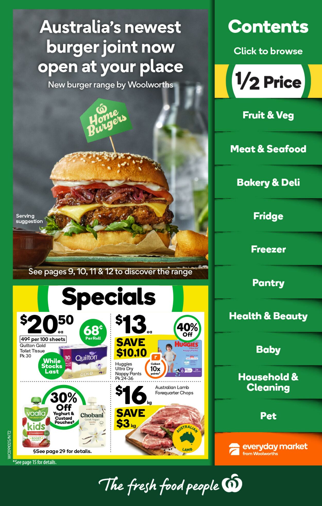 Catalogue Woolworths 09.10.2024 - 15.10.2024