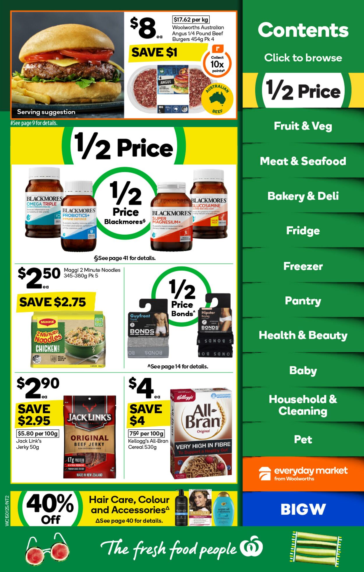 Catalogue Woolworths 15.01.2025 - 21.01.2025