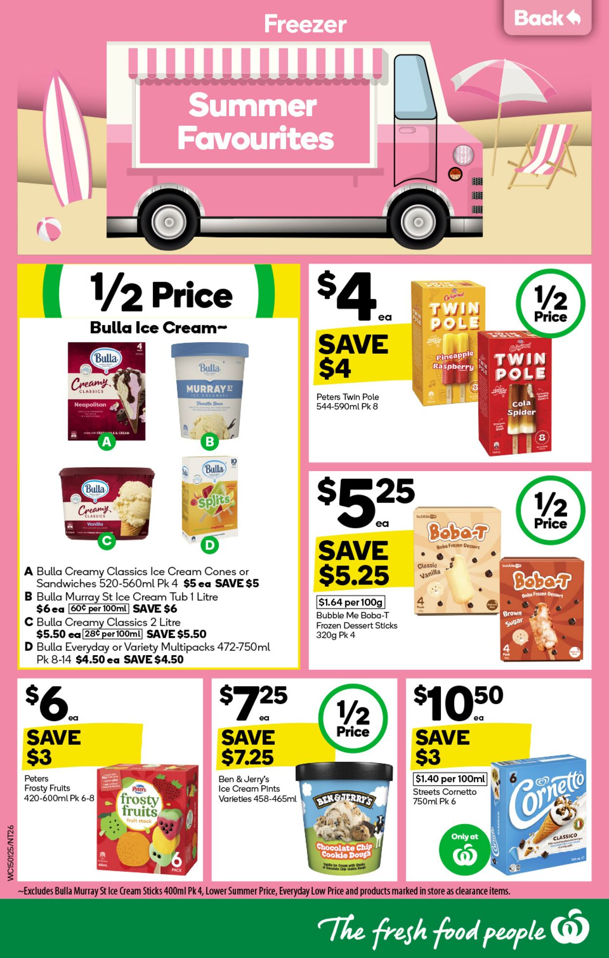 Catalogue Woolworths 15.01.2025 - 21.01.2025