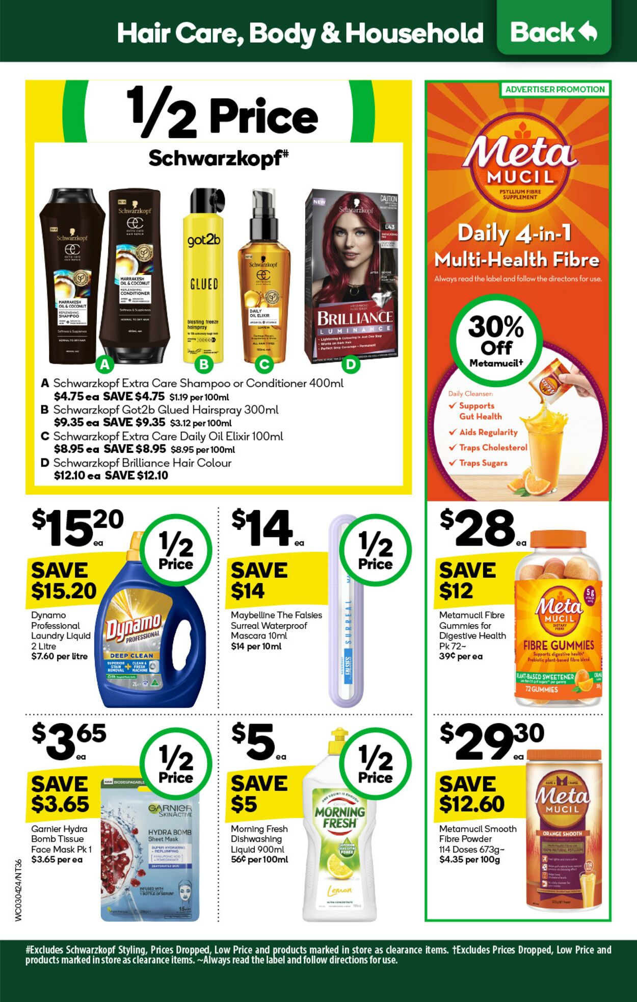 Catalogue Woolworths 03.04.2024 - 09.04.2024